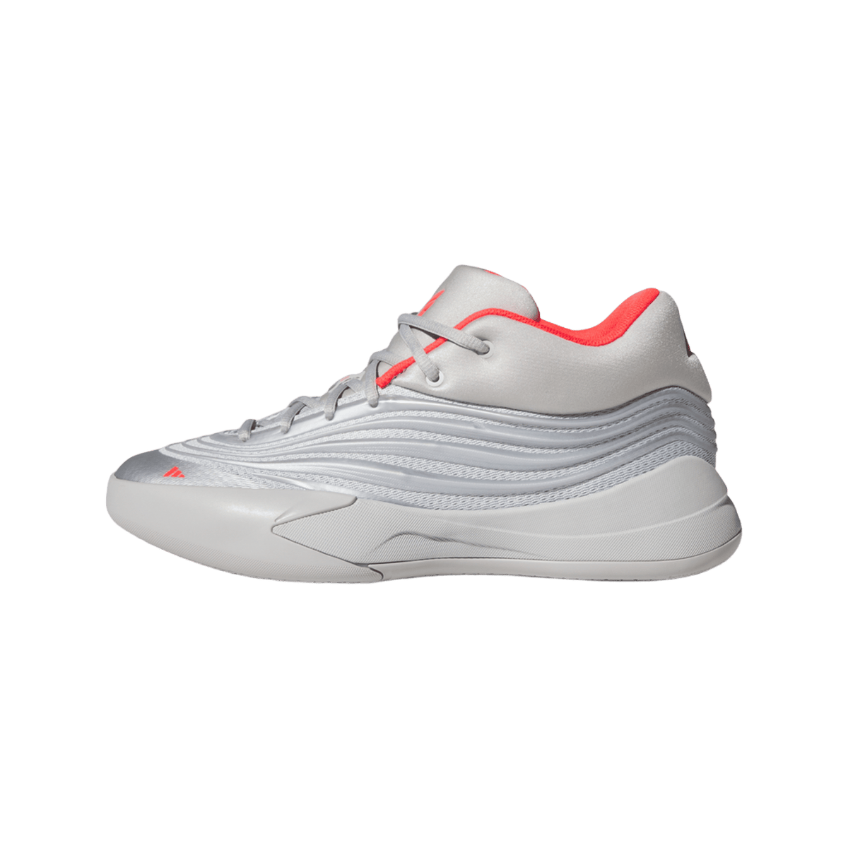 adidas Dame 10 Silver Metallic Lucid Red