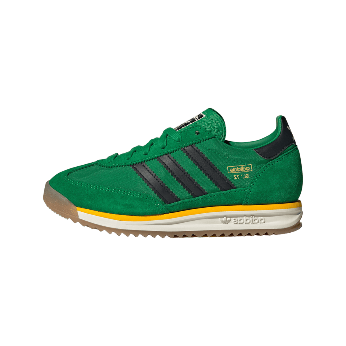adidas SL 72 RS Green Core Black Crew Yellow (GS)