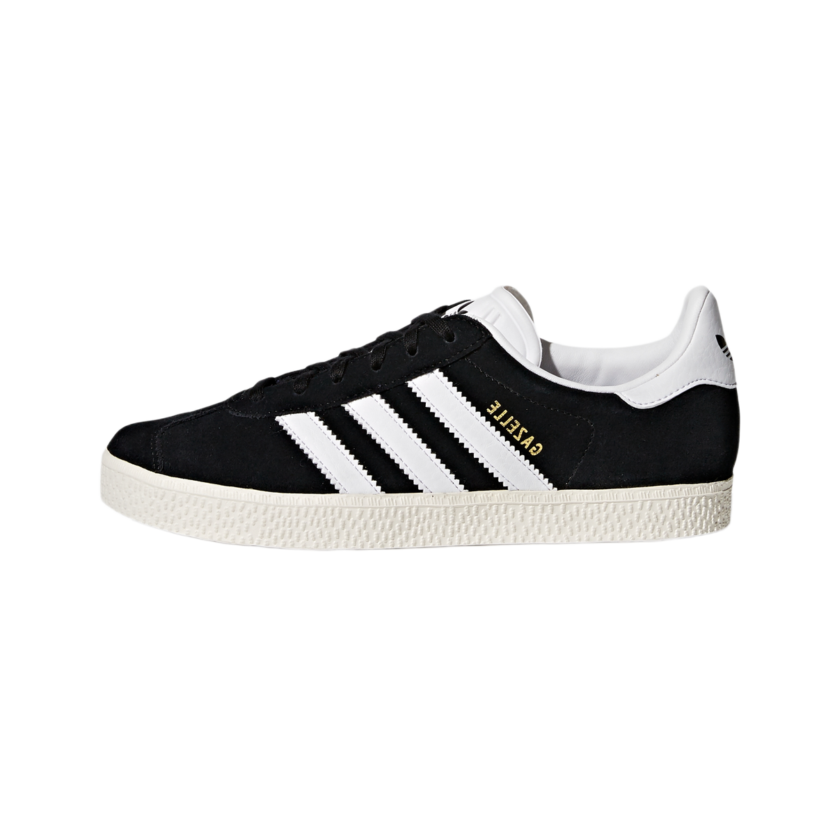adidas Gazelle Core Black Cloud White Gold Metallic (GS)