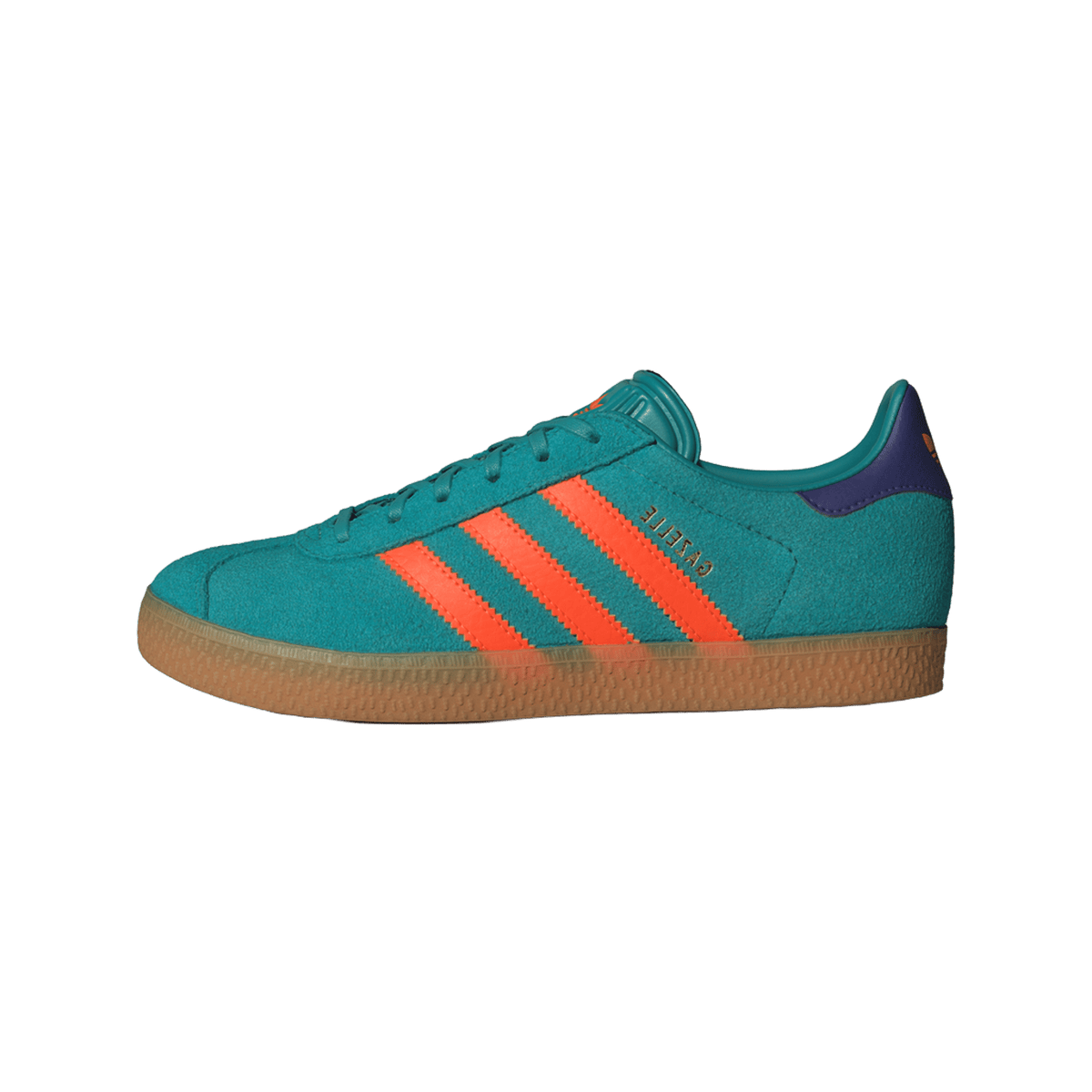 adidas Gazelle Pure Teal Impact Orange Collegiate Purple (GS)