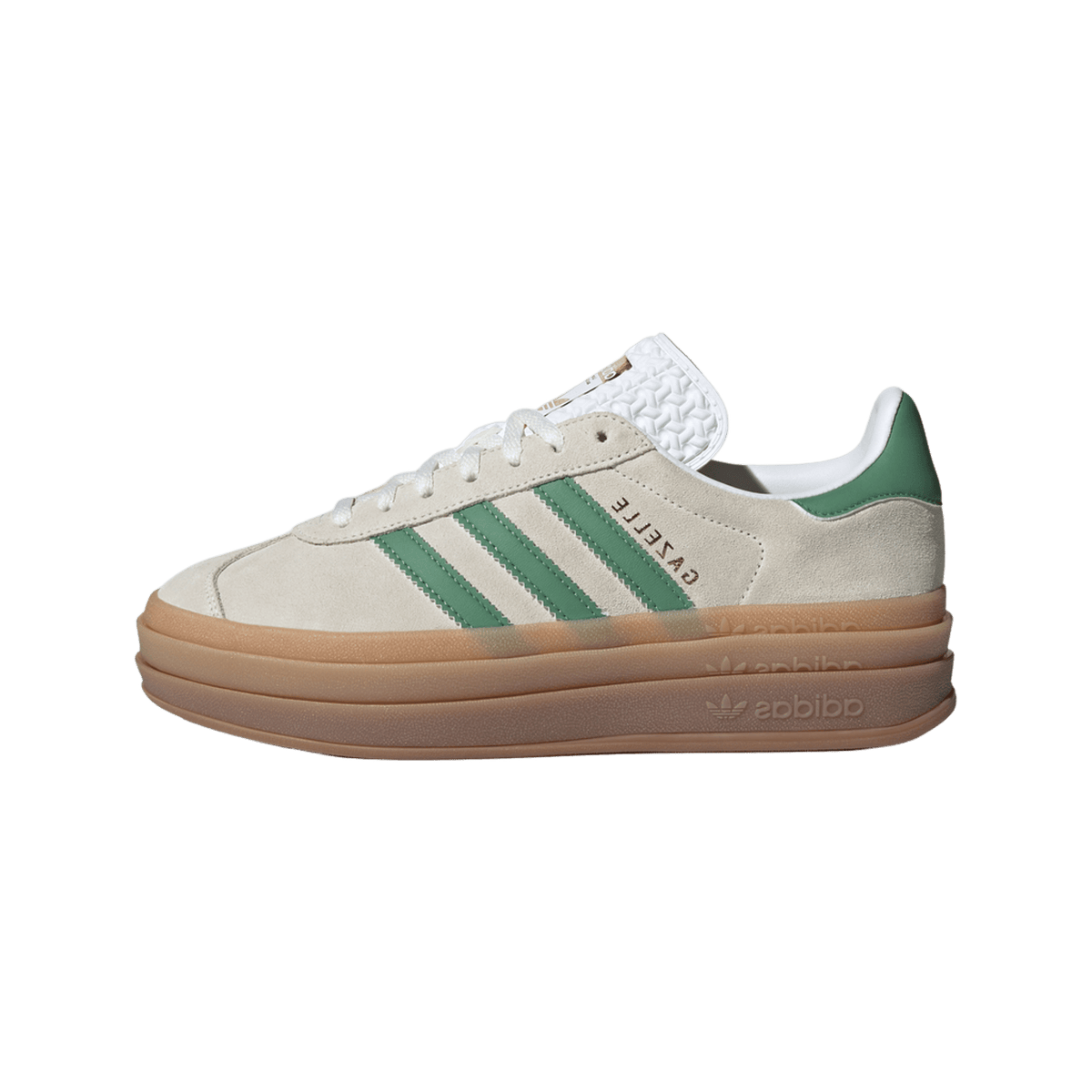 adidas Gazelle Bold Off White Preloved Green (Women's)