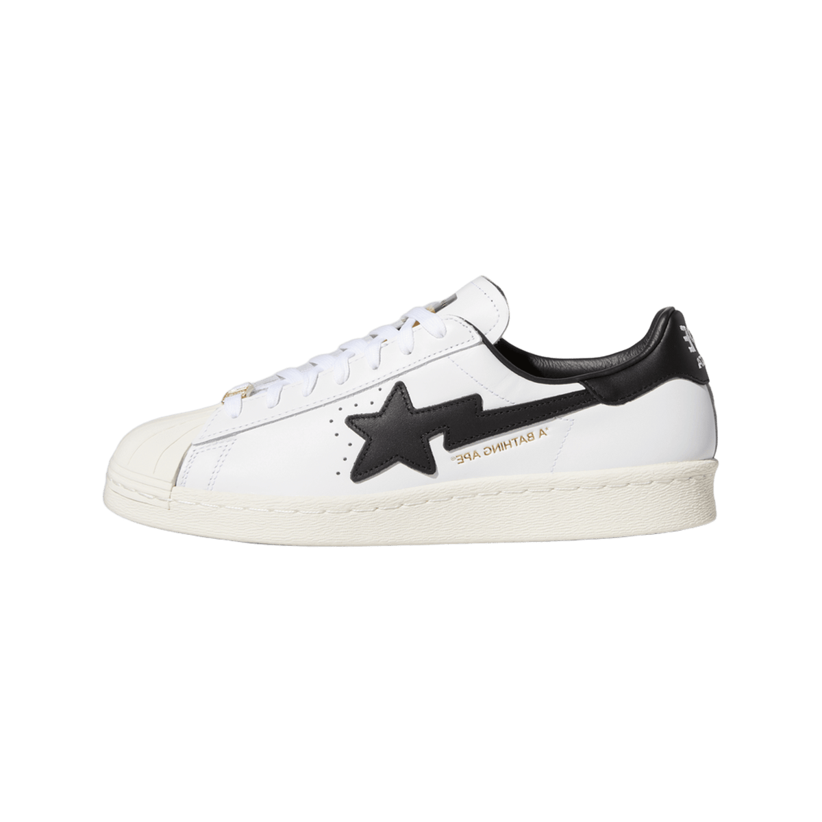 adidas Superstar 80s Bape White Black