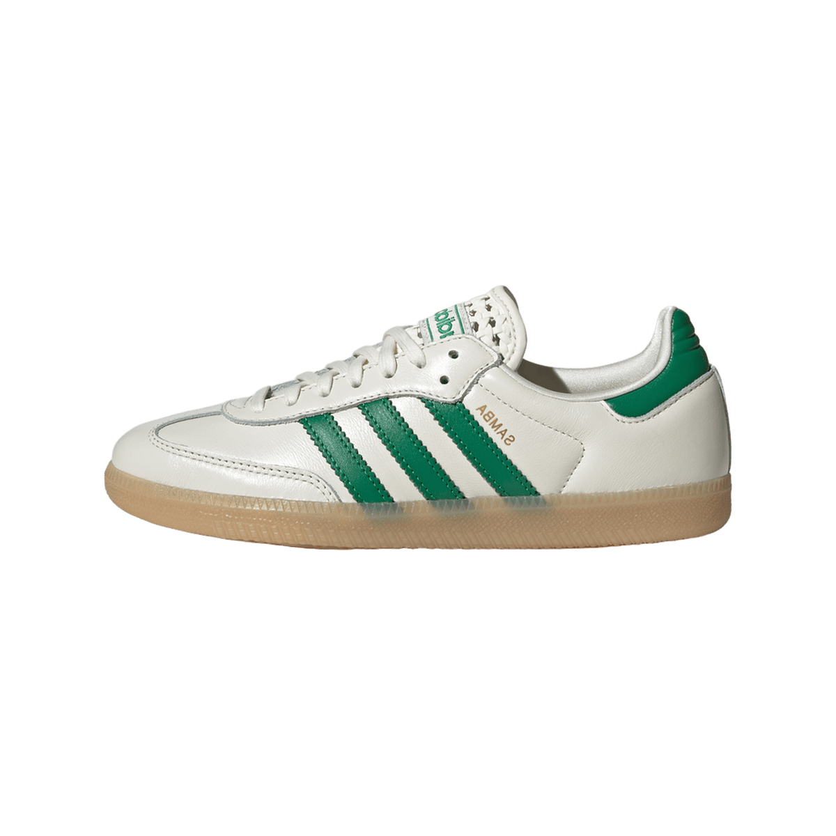 adidas Samba OG Basketweave Tongue Off White Green (Women's)