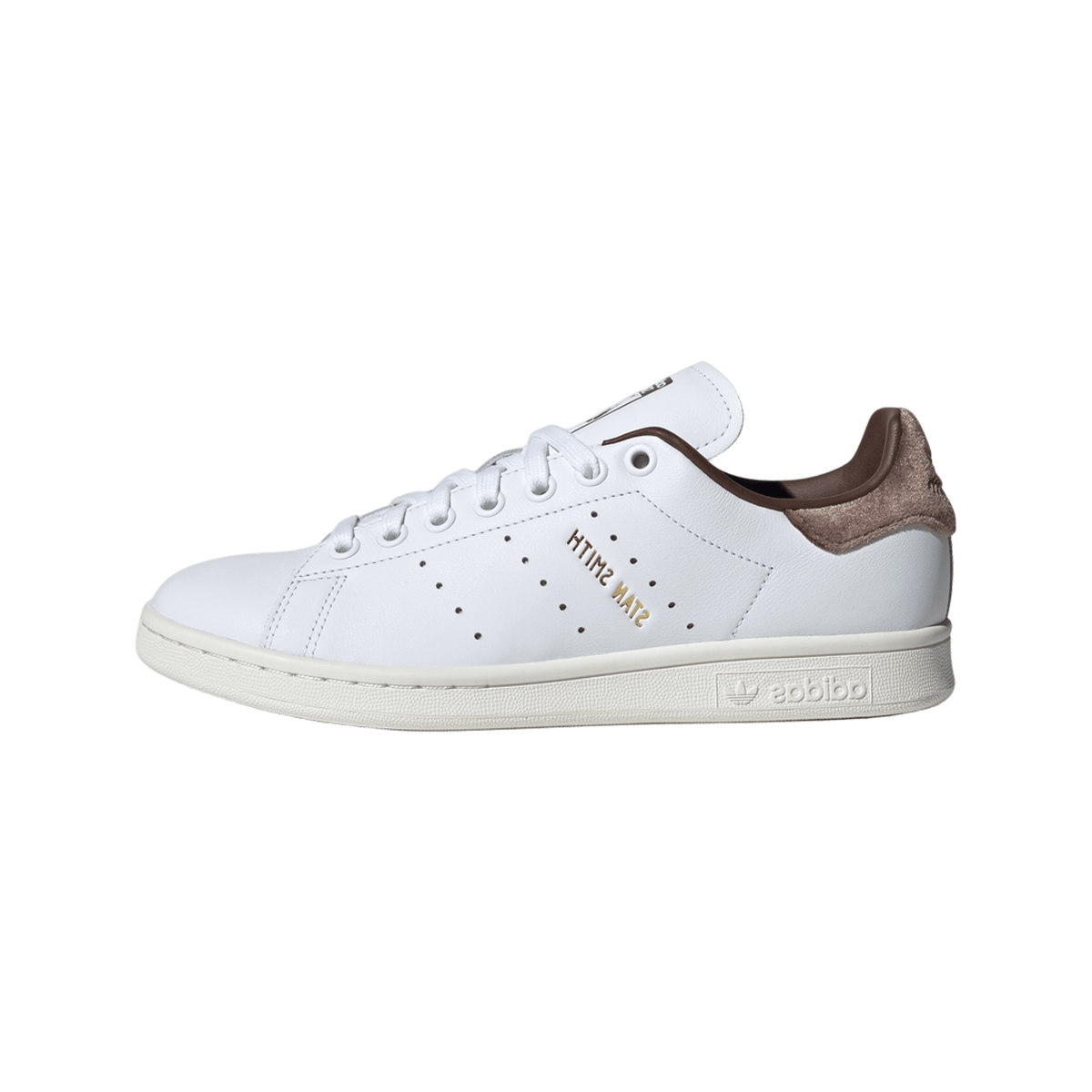 adidas Stan Smith Cloud White Gold Metallic Brown (Women's)