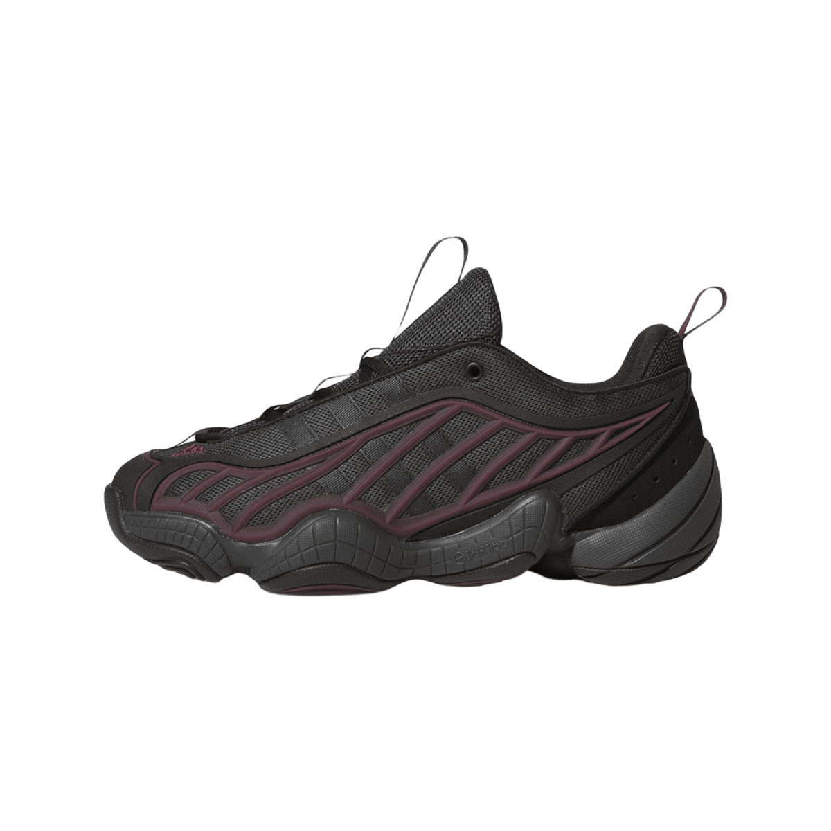 adidas Intimidation Low Core Black Maroon Carbon