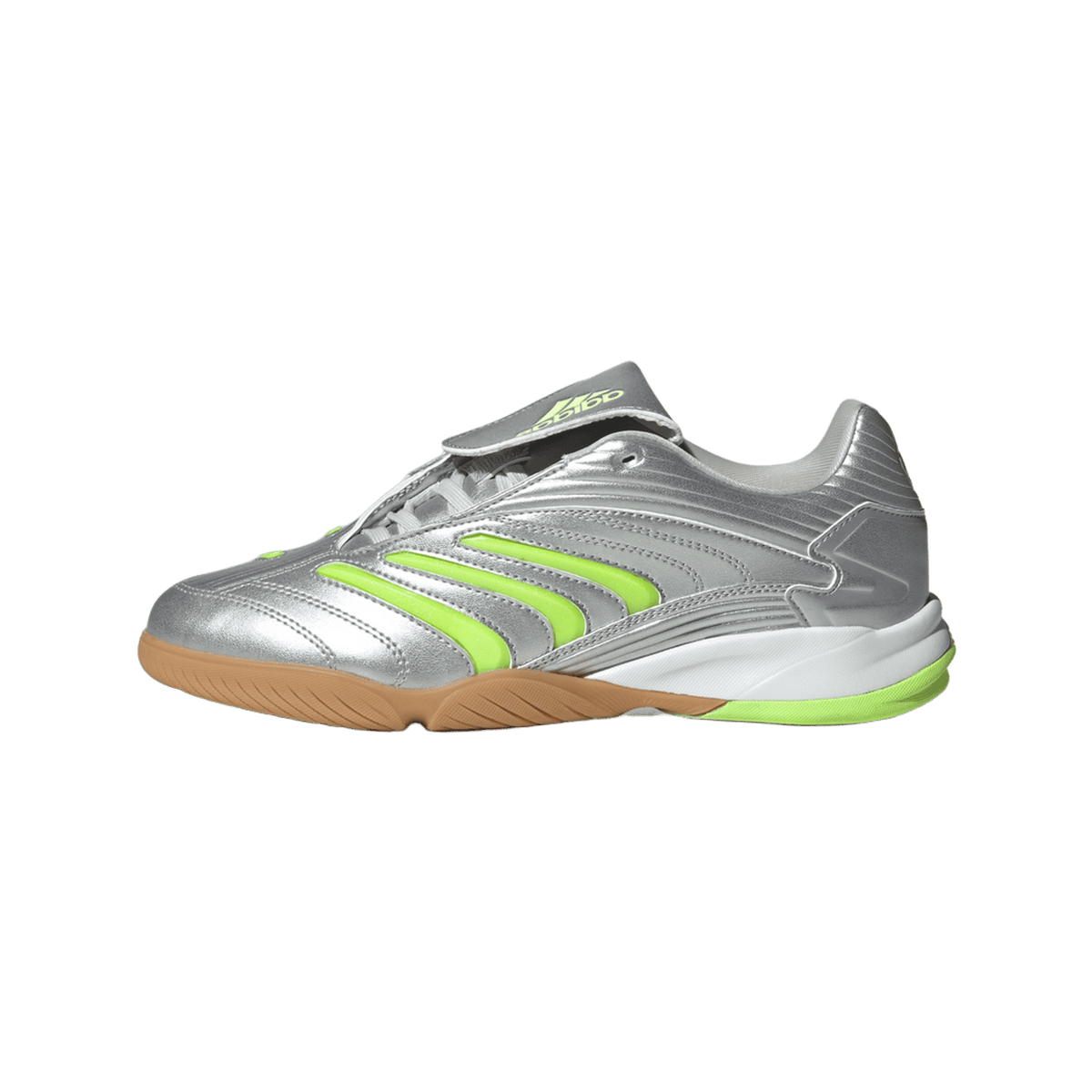 adidas Predator Sala Silver Metallic Signal Green (Women's)