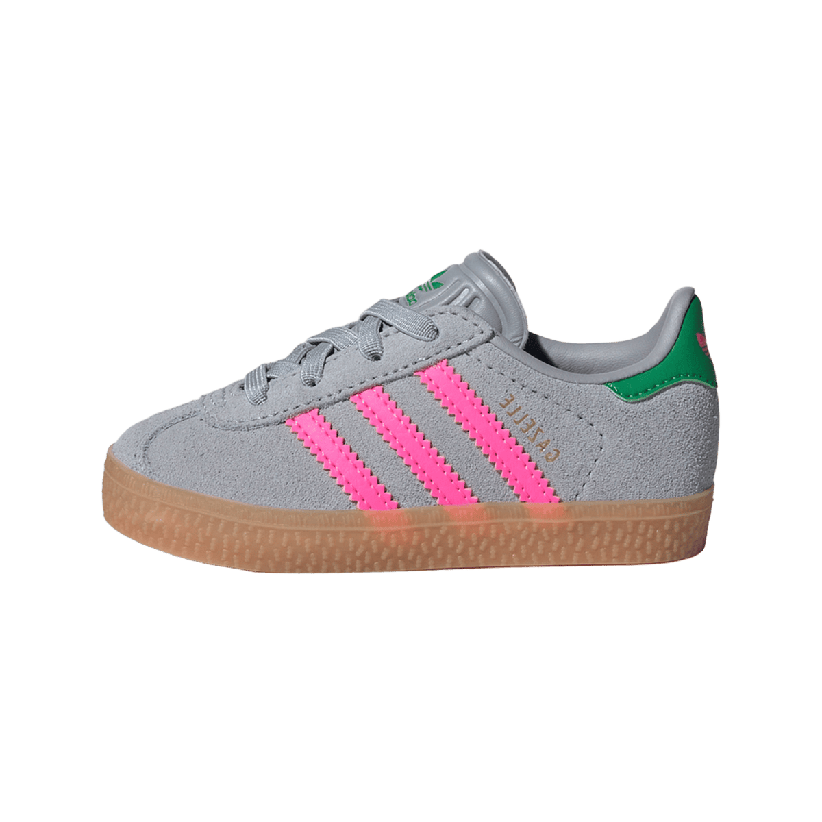 adidas Gazelle Comfort Closure Halo Silver Lucid Pink Green (TD)