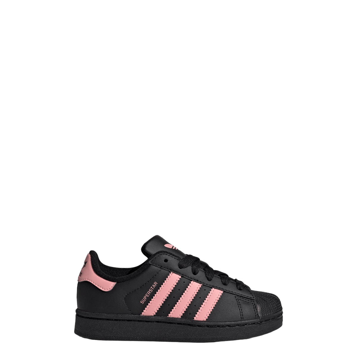 adidas Superstar II Black Glow Pink (PS)