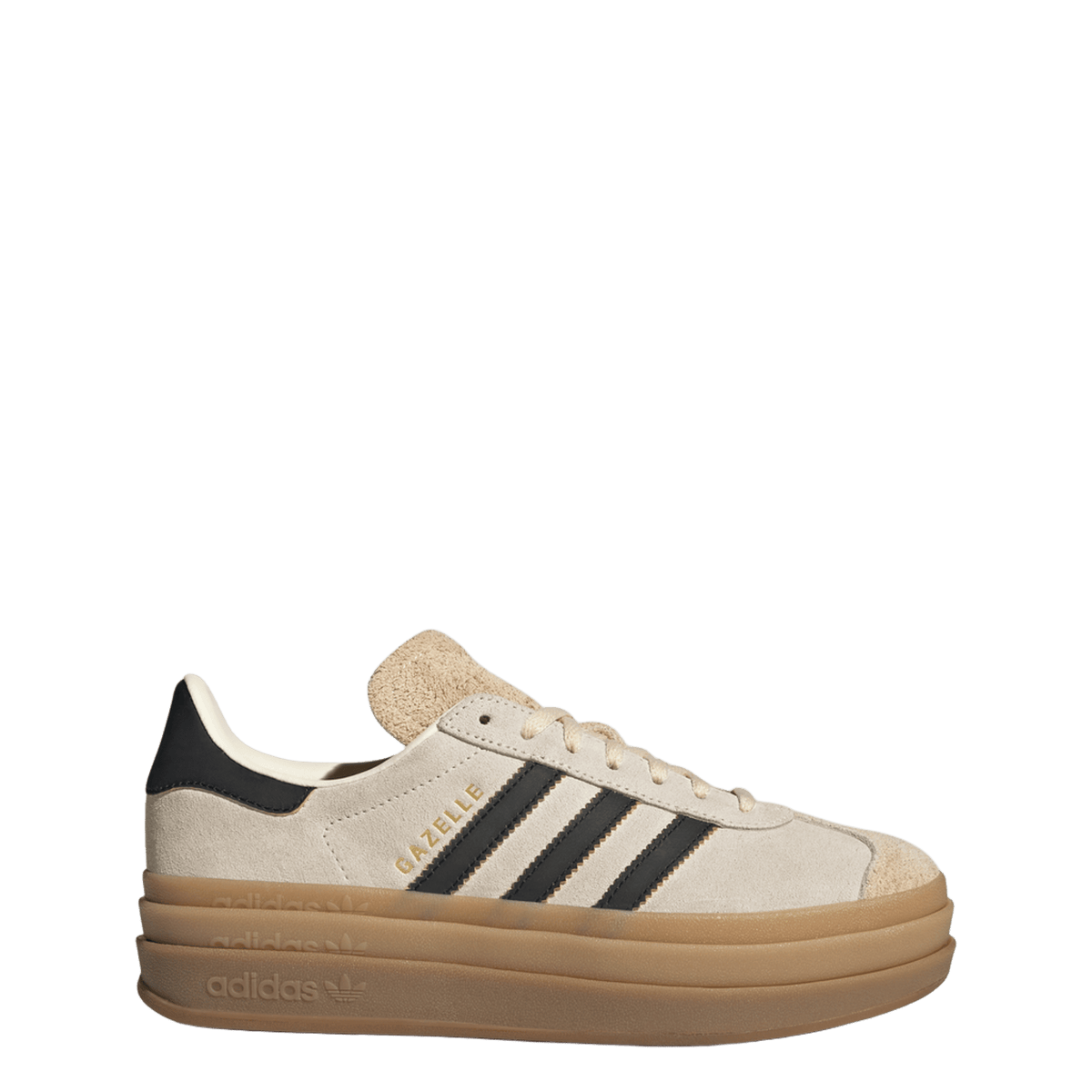 adidas Gazelle Cream White Core Black Sand Strata (Women's)