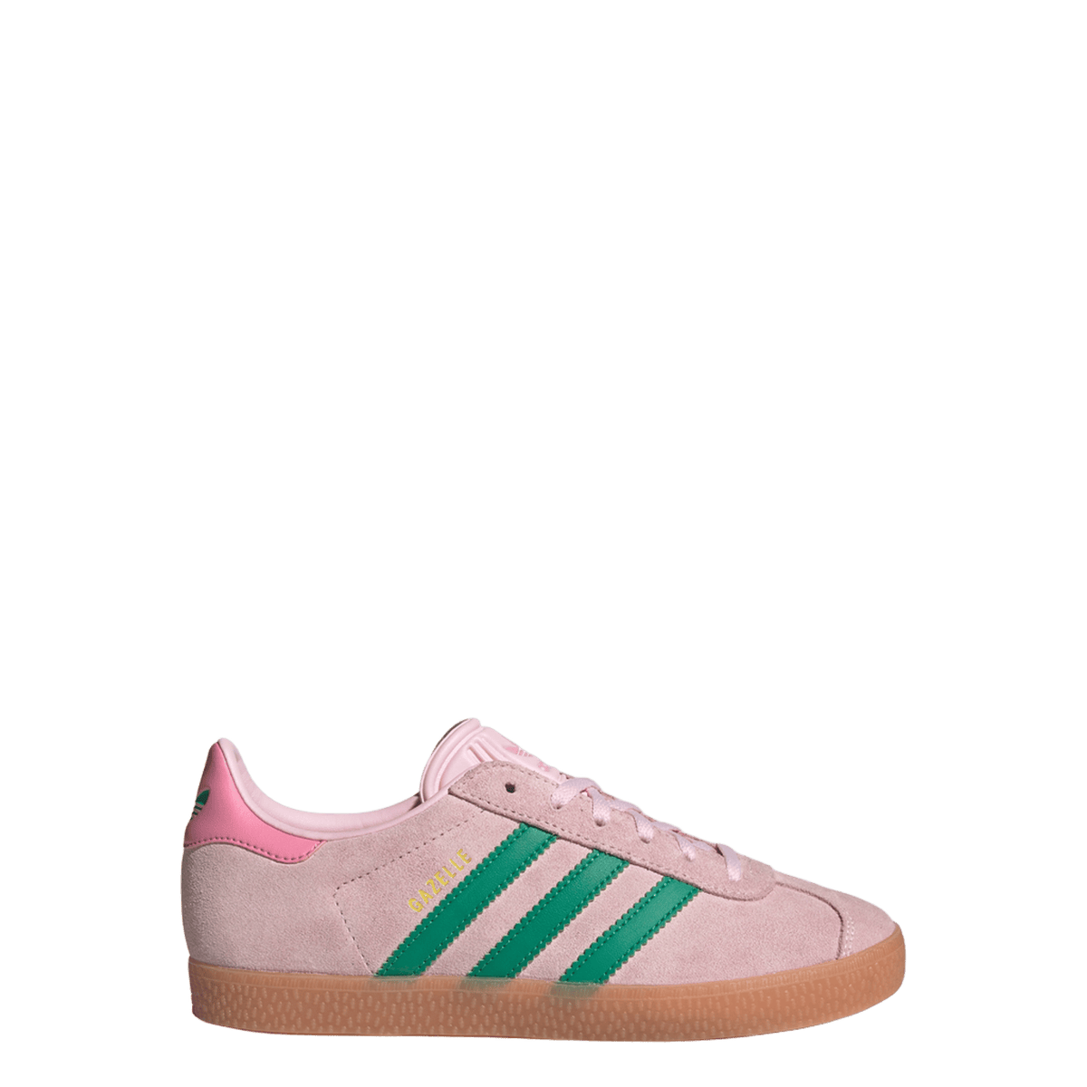 adidas Gazelle Clear Pink Court Green (GS)