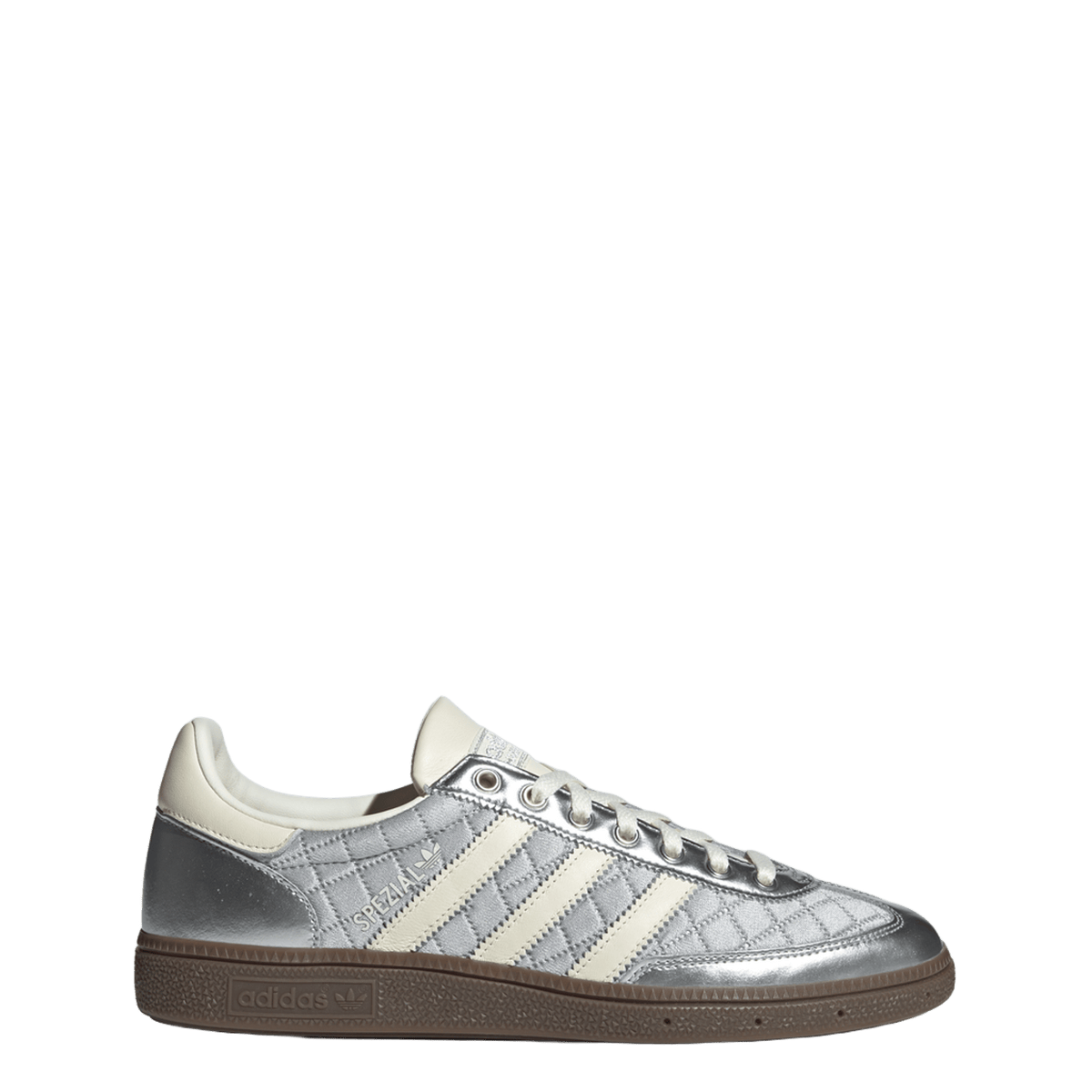 adidas Handball Spezial Quilted Silver Metallic Cream White Gum