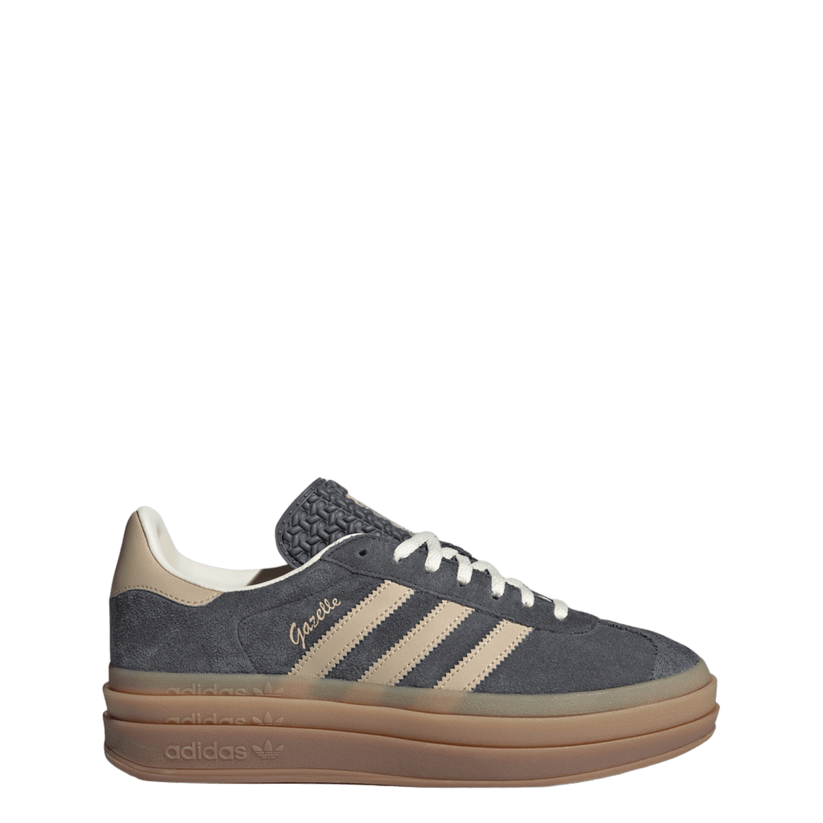adidas Gazelle Bold Grey Magic Beige Gum (Women's)