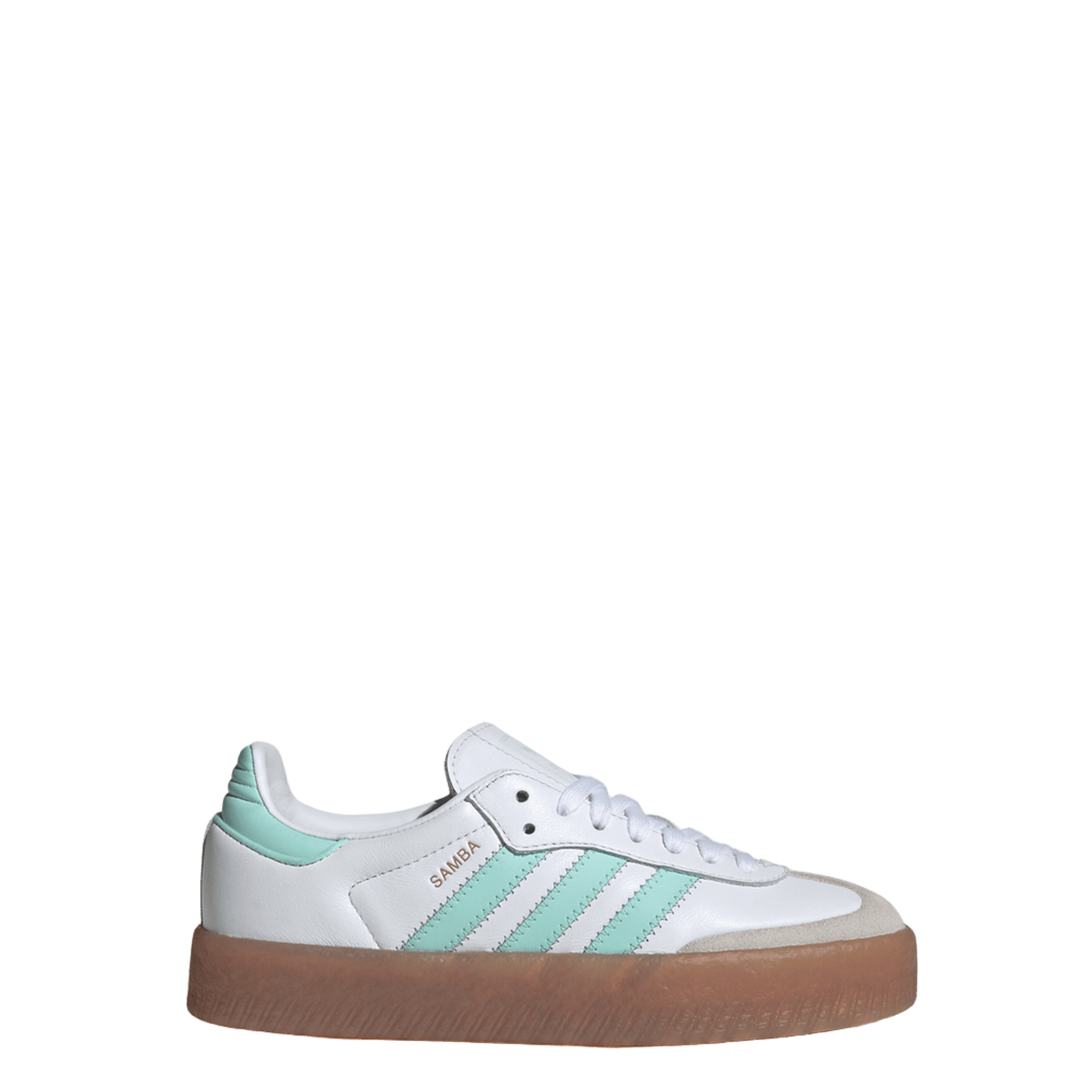 adidas Sambae Cloud White Clear Mint Gold Metallic (GS)