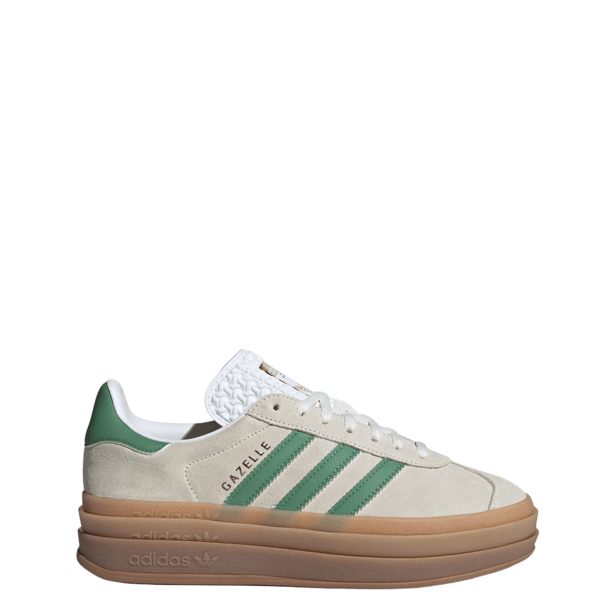 adidas Gazelle Bold Off White Preloved Green (Women's)