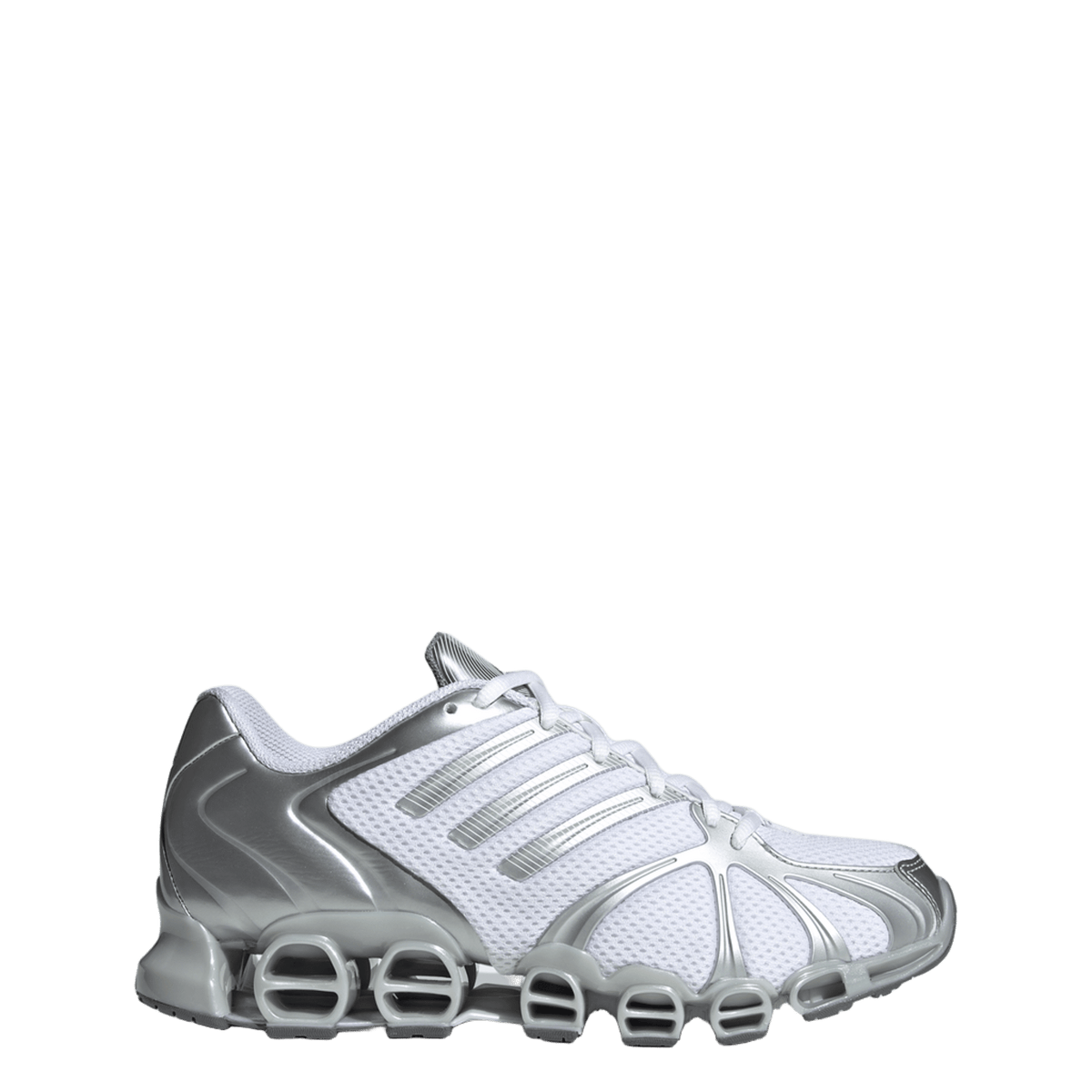 adidas Mega Ghostride Cloud White Silver Metallic Matte Silver (Women's)