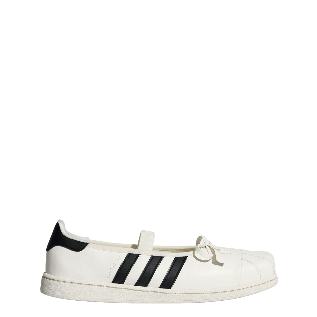 adidas Superstar Square Toe Ballet JENNIE Off White Black (Women's)