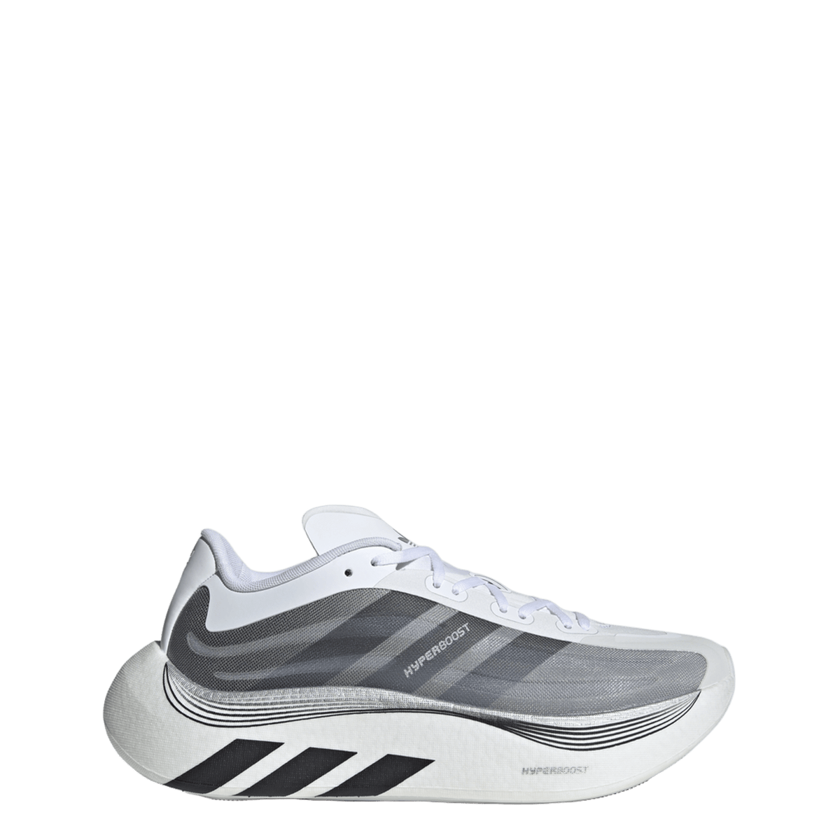 adidas Hyper Boost Euphoria LT Black White Silver Metallic