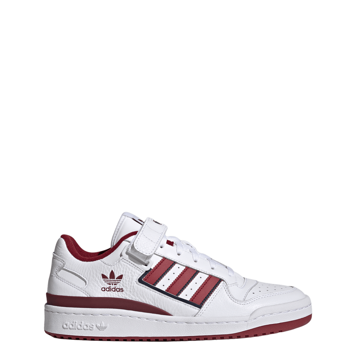 adidas Forum Low Cloud White Collegiate Burgundy Collegiate Navy