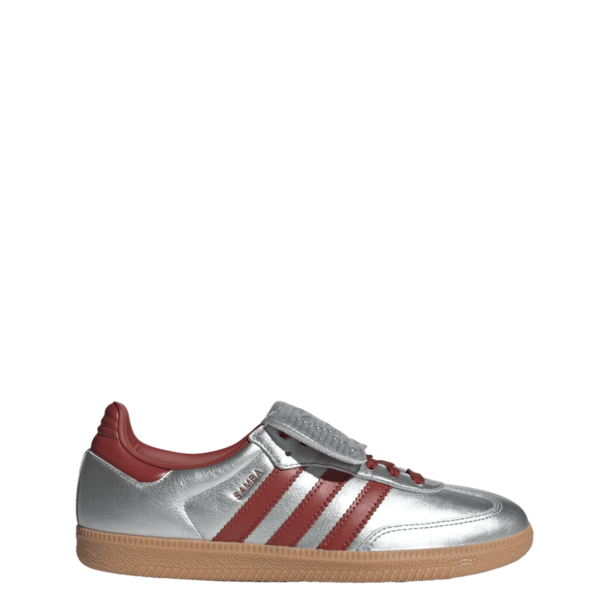 adidas Samba LT Silver Metallic Ruby Gum (Women's)