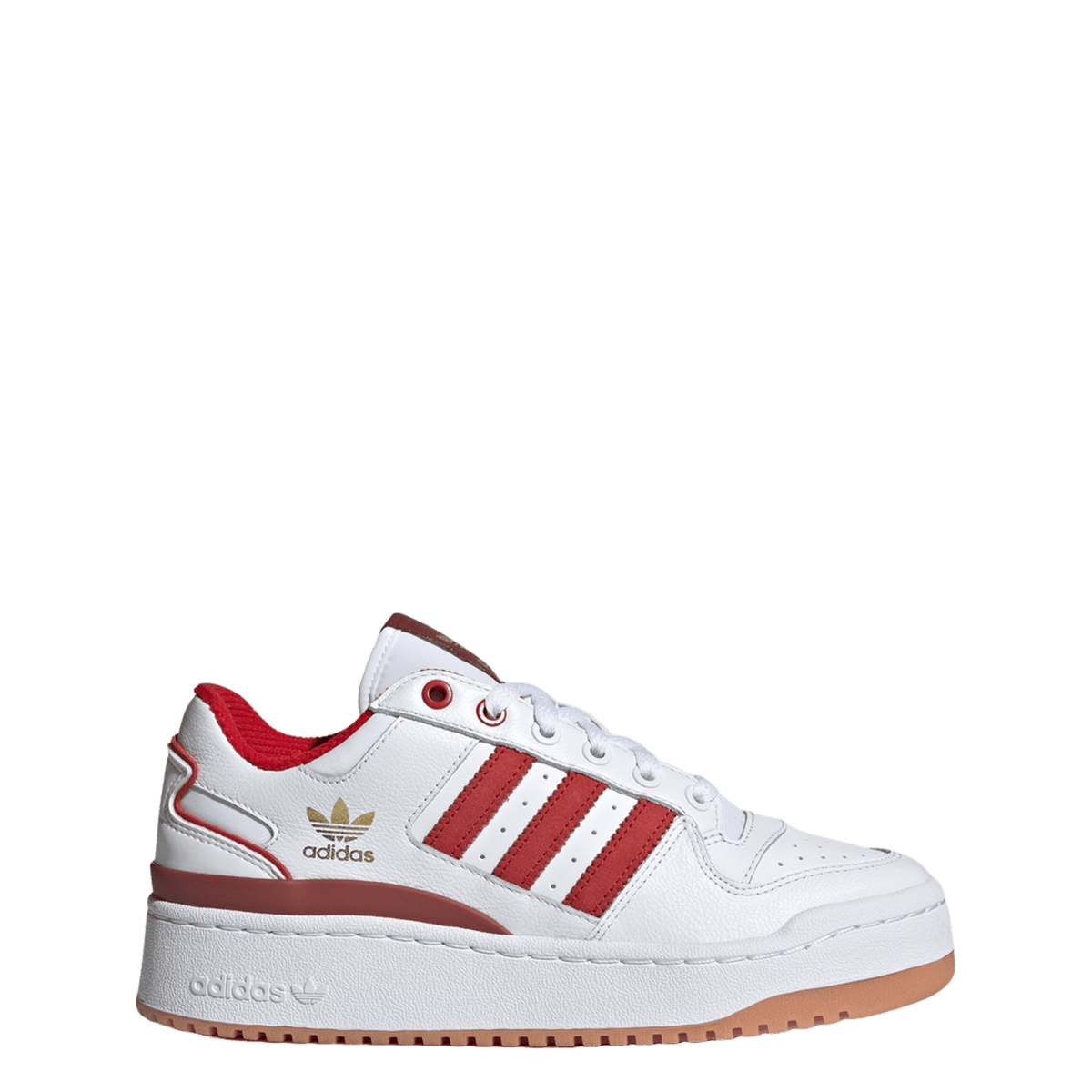 adidas Forum Bold White Better Scarlet Preloved Ruby (Women's)