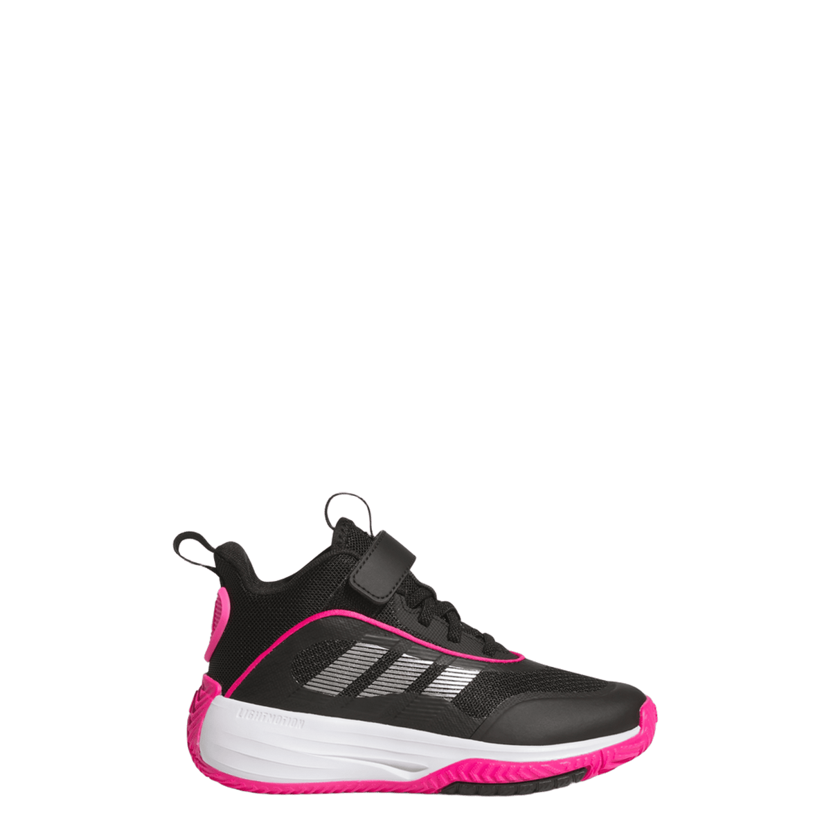 adidas Ownthegame 3.0 Core Black Iron Metallic Shock Pink (GS)