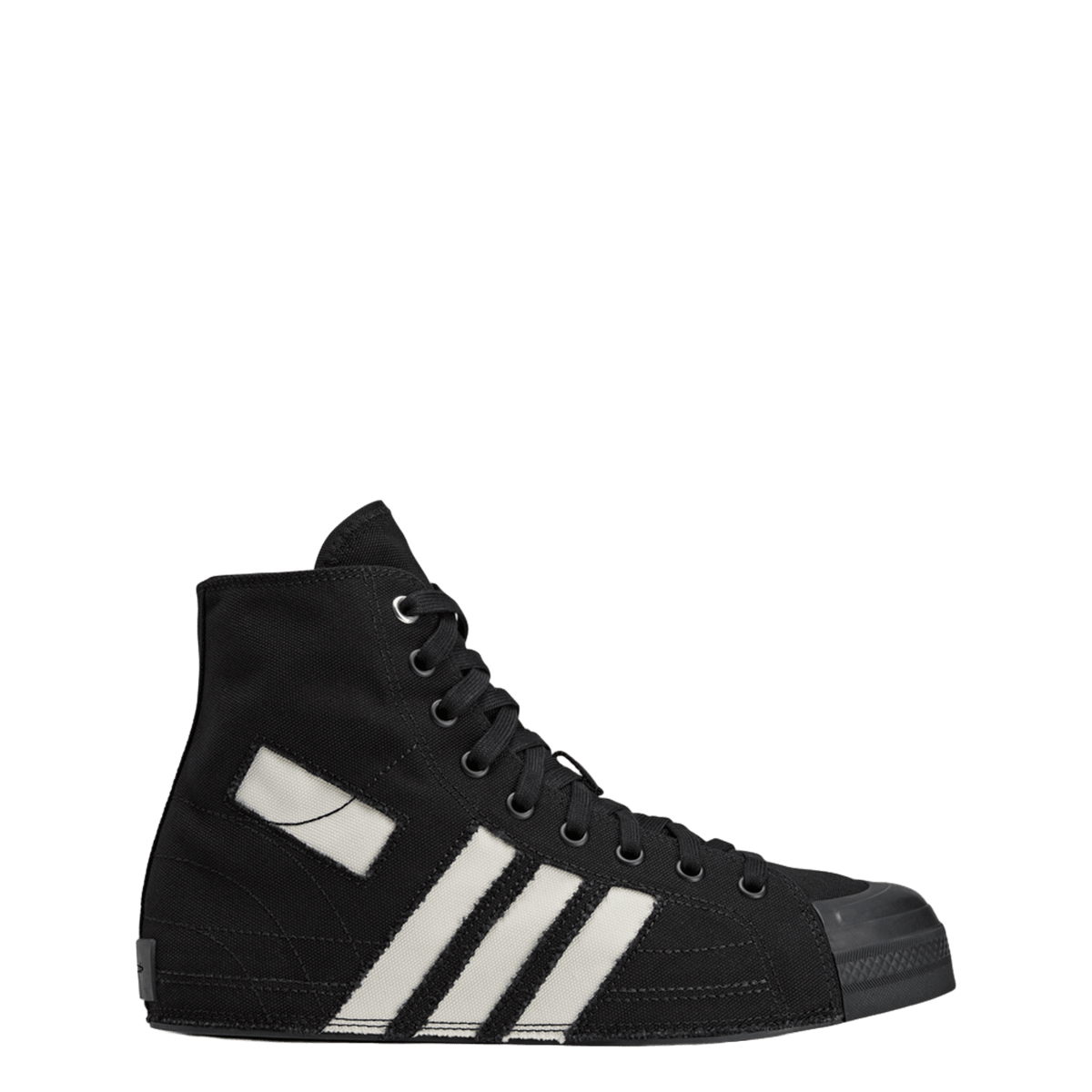 adidas Y-3 Nizza Hi Black Off White Cut Out