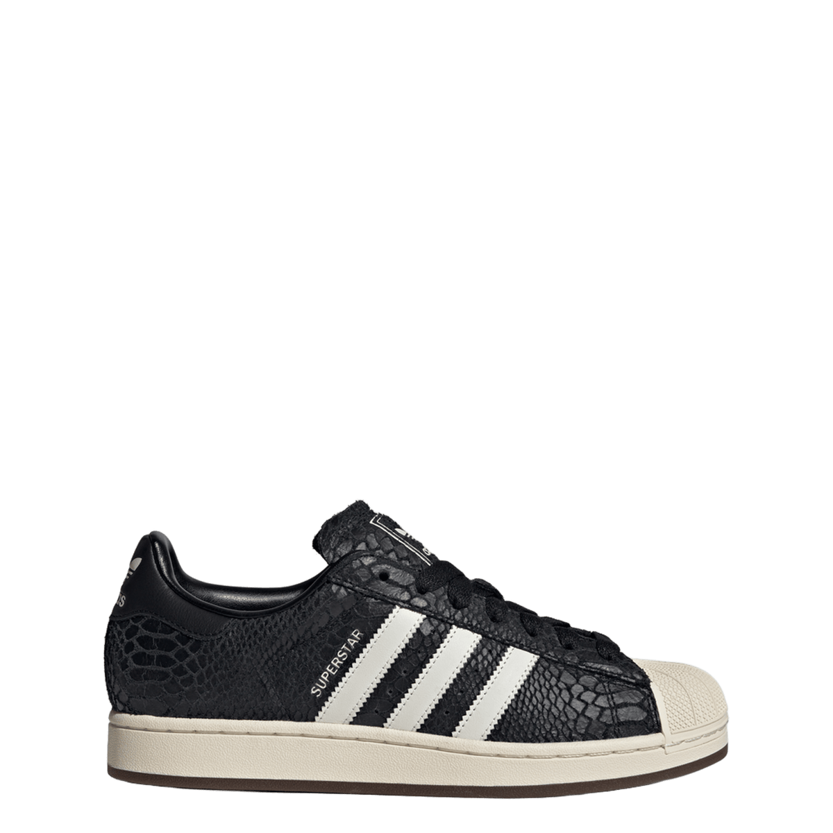 adidas Superstar II Black Croc Cream White