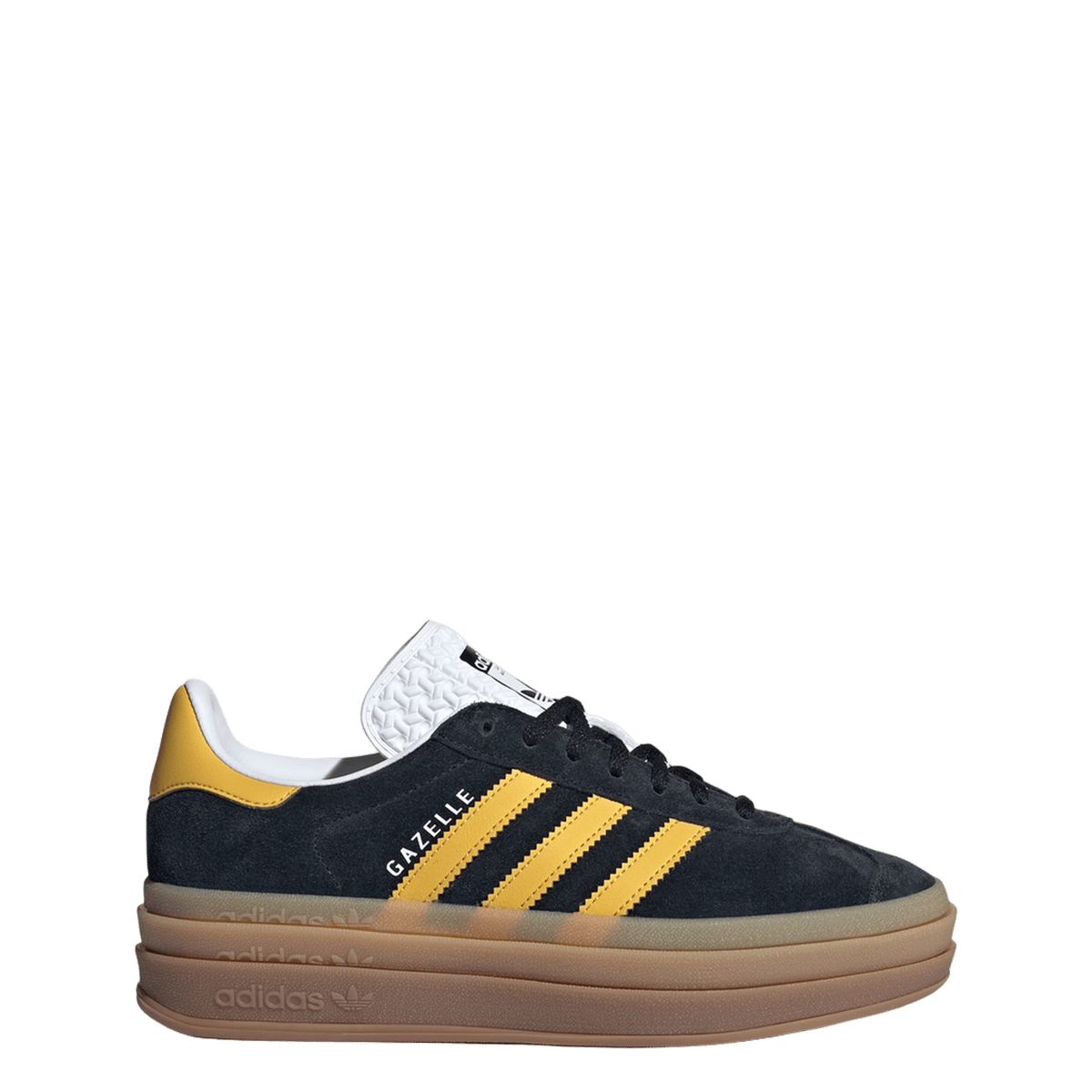 adidas Gazelle Bold Black Bold Gold (Women's)