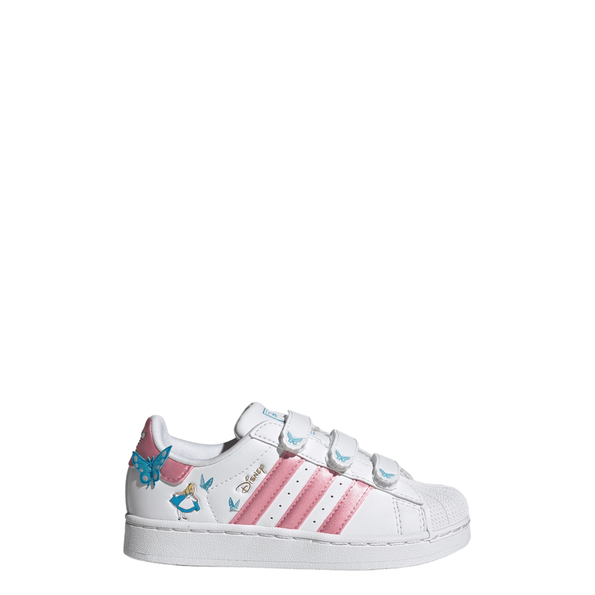 adidas Superstar II Comfort Closure Disney White Light Pink Aquamarine (PS)