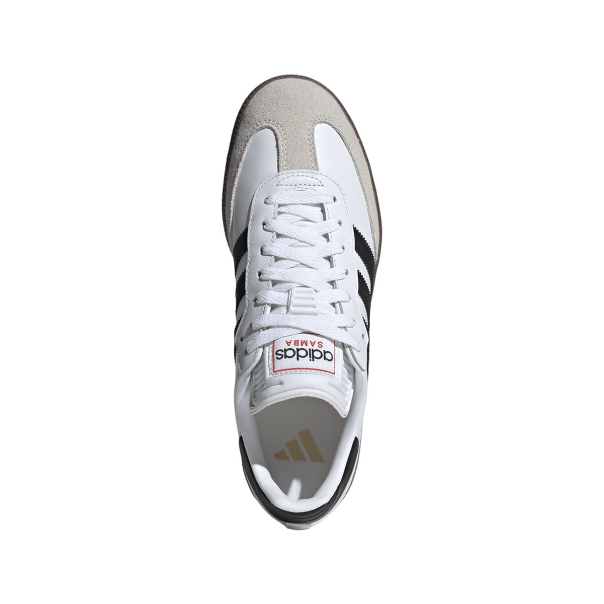 adidas Samba Indoor Cloud White Core Black Vivid Red