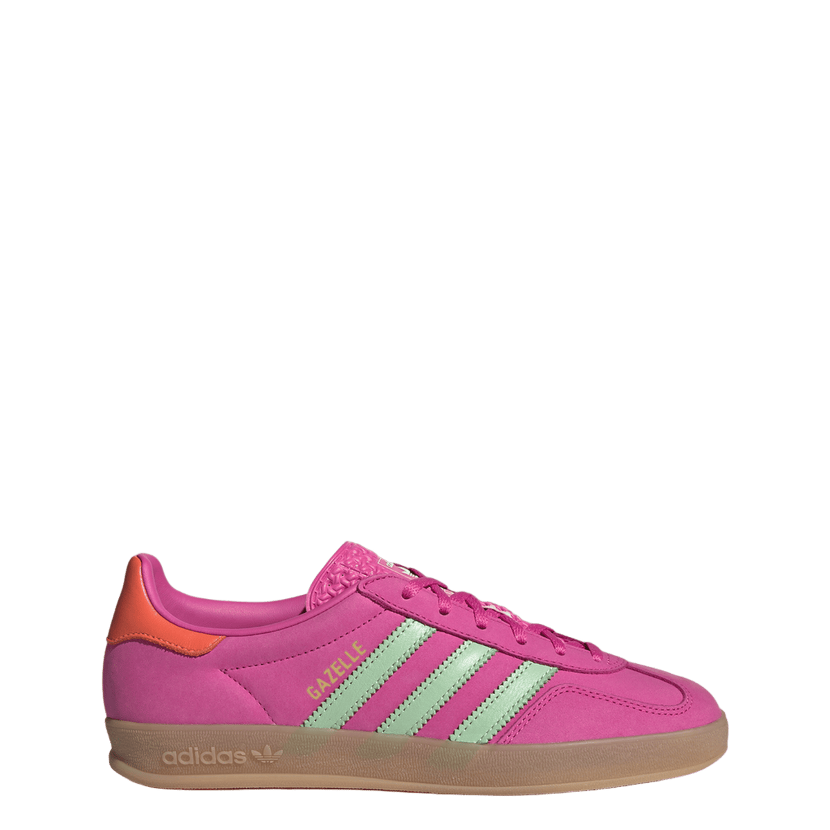 adidas Gazelle Indoor Semi Lucid Fuchsia Semi Green Spark Coral (Women's)