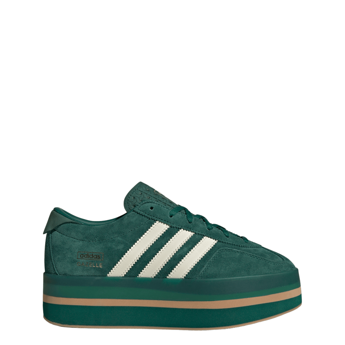 adidas Gazelle Stack Collegiate Green Cream White (Women's)