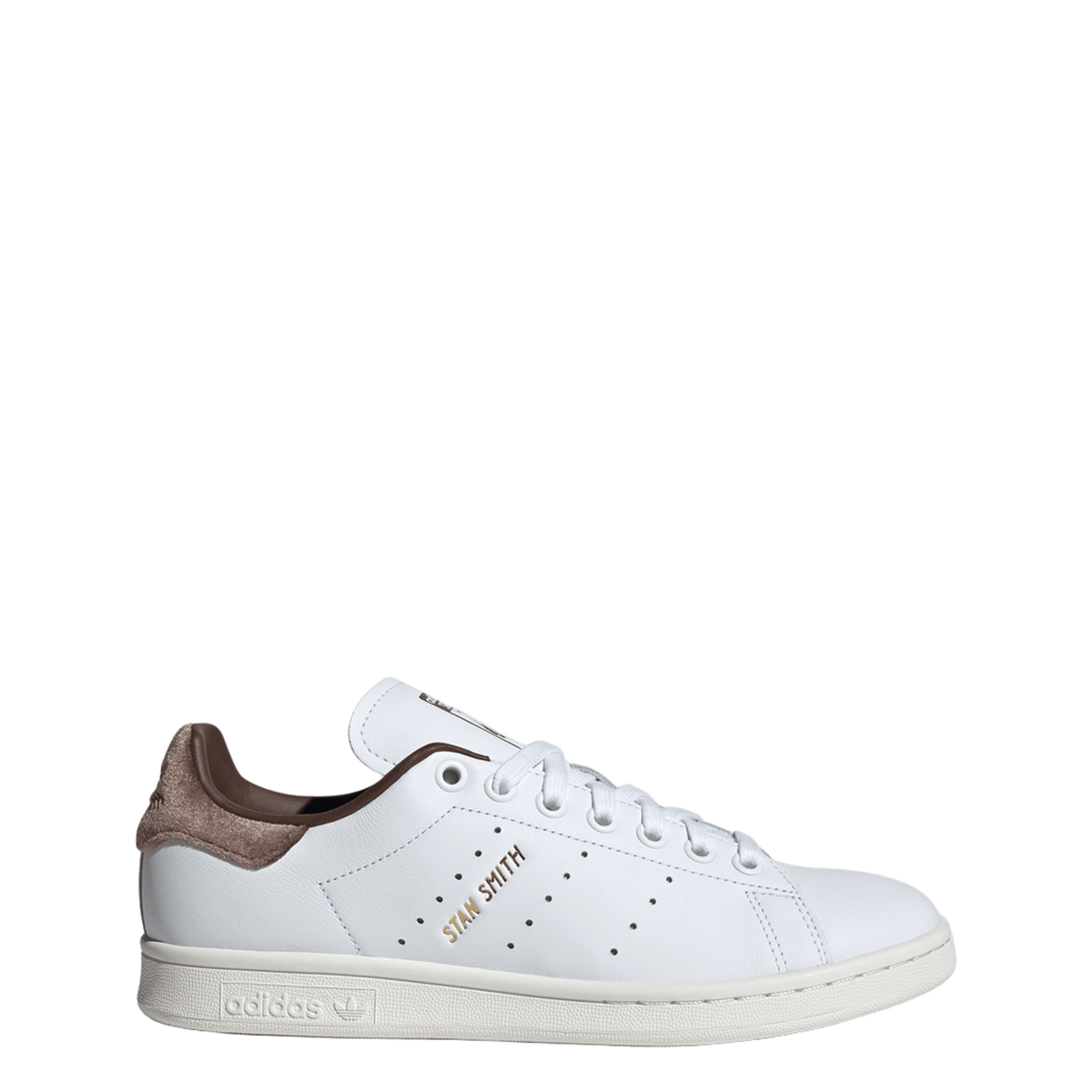 adidas Stan Smith Cloud White Gold Metallic Brown (Women's)