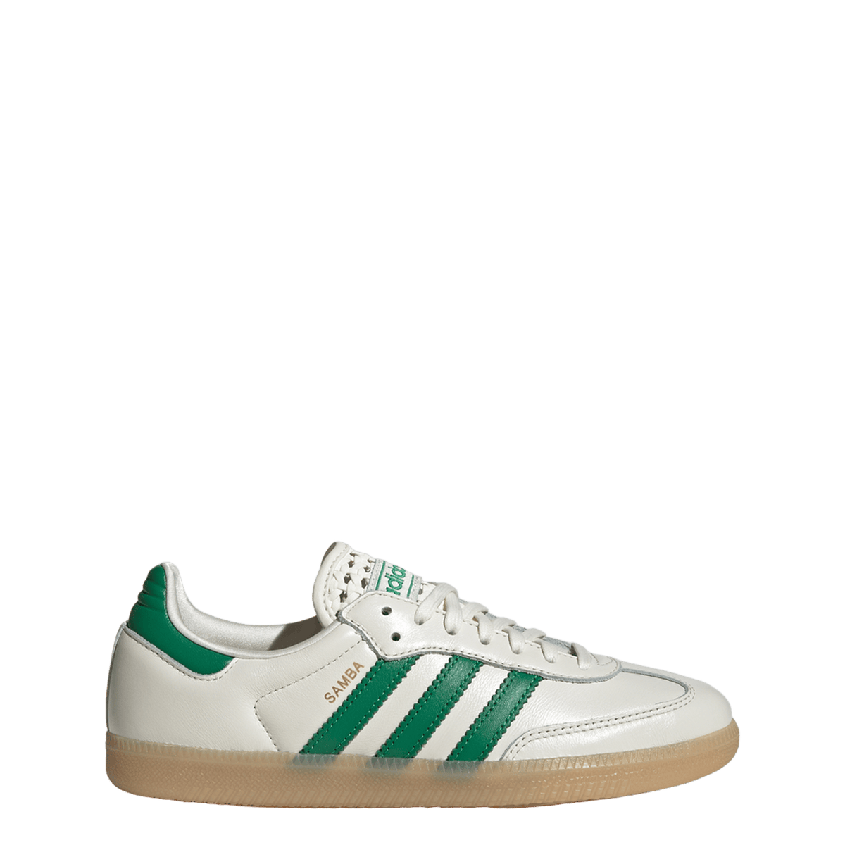 adidas Samba OG Basketweave Tongue Off White Green (Women's)