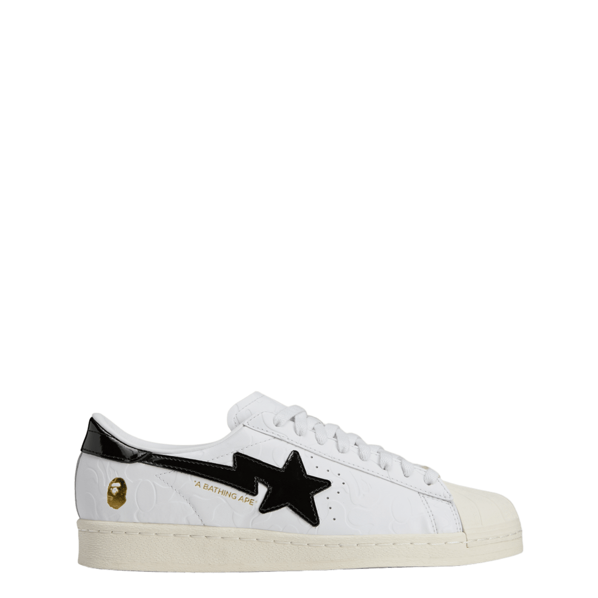 adidas Superstar Vintage Bape White Black