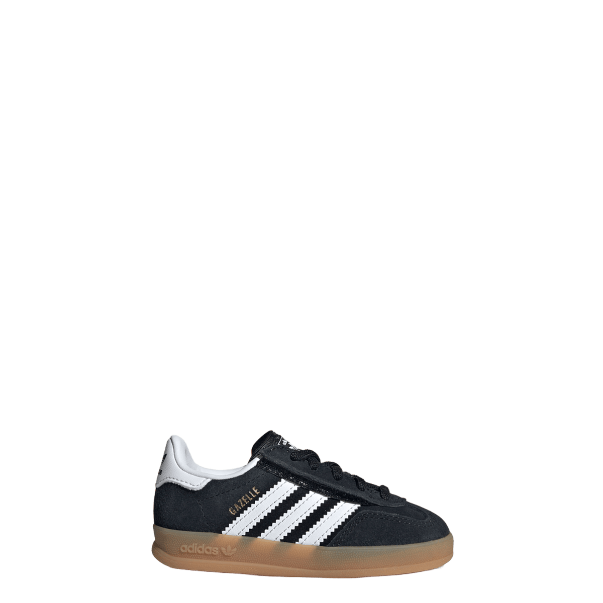adidas Gazelle Indoor Comfort Closure Black White Gum (TD)