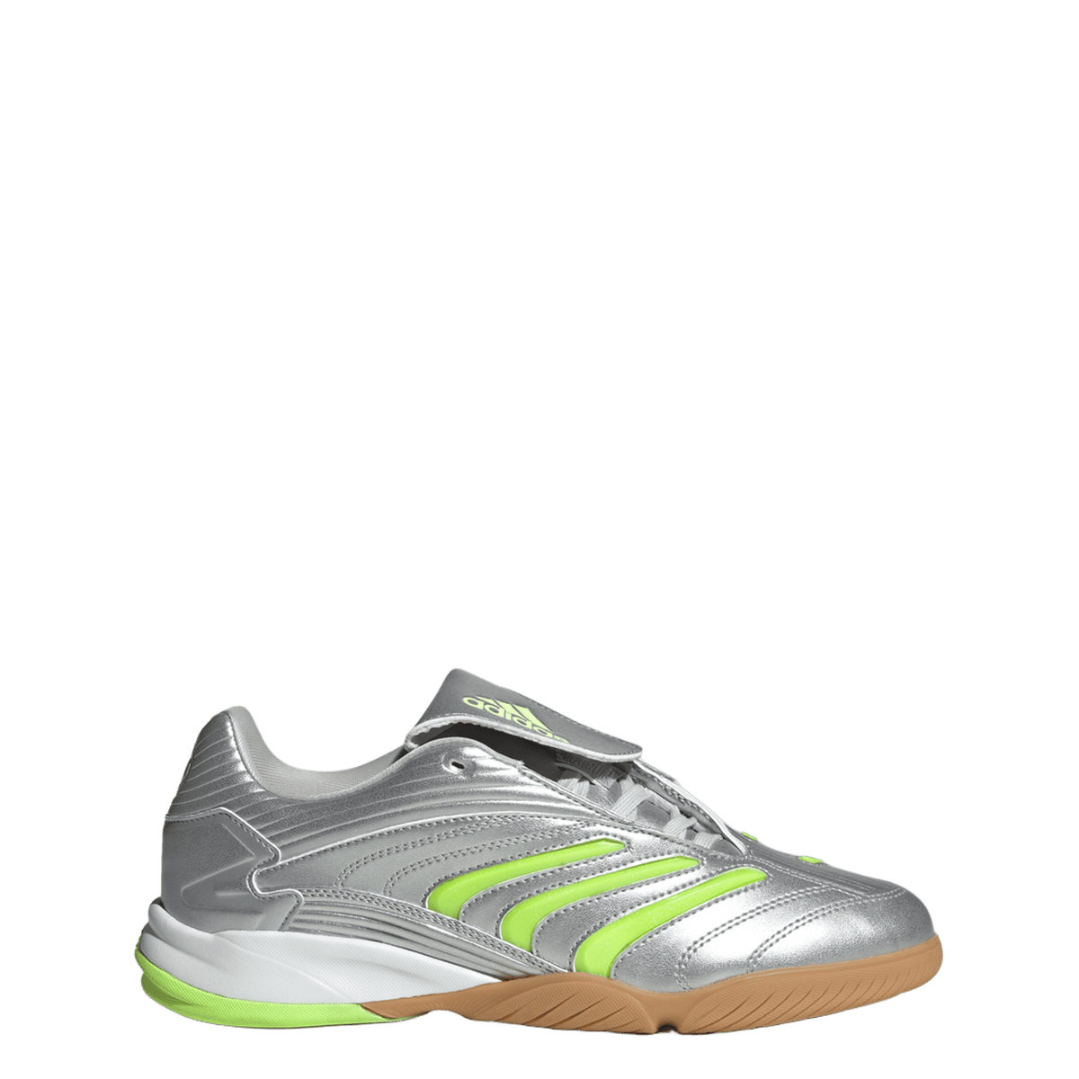 adidas Predator Sala Silver Metallic Signal Green (Women's)
