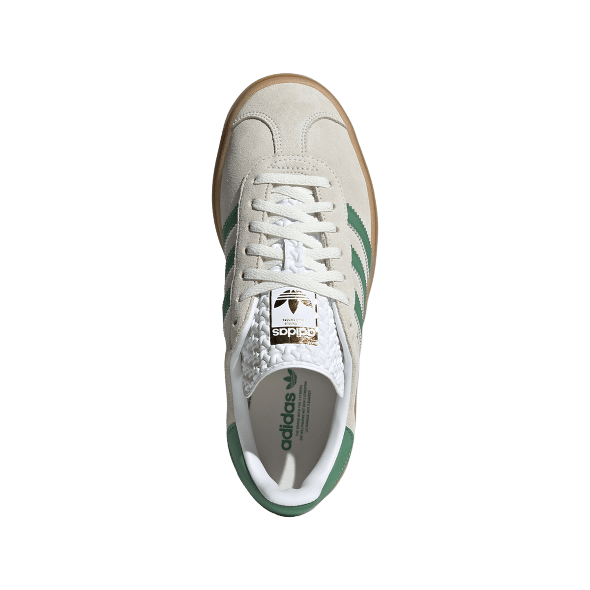 adidas Gazelle Bold Off White Preloved Green (Women's)