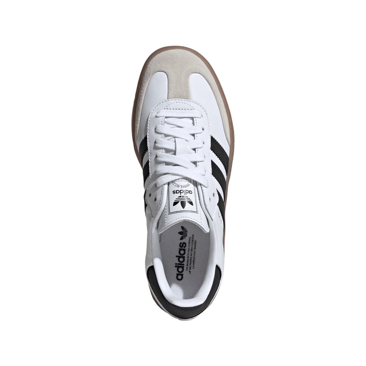 adidas Sambae Cloud White Metallic Gold (Women's)