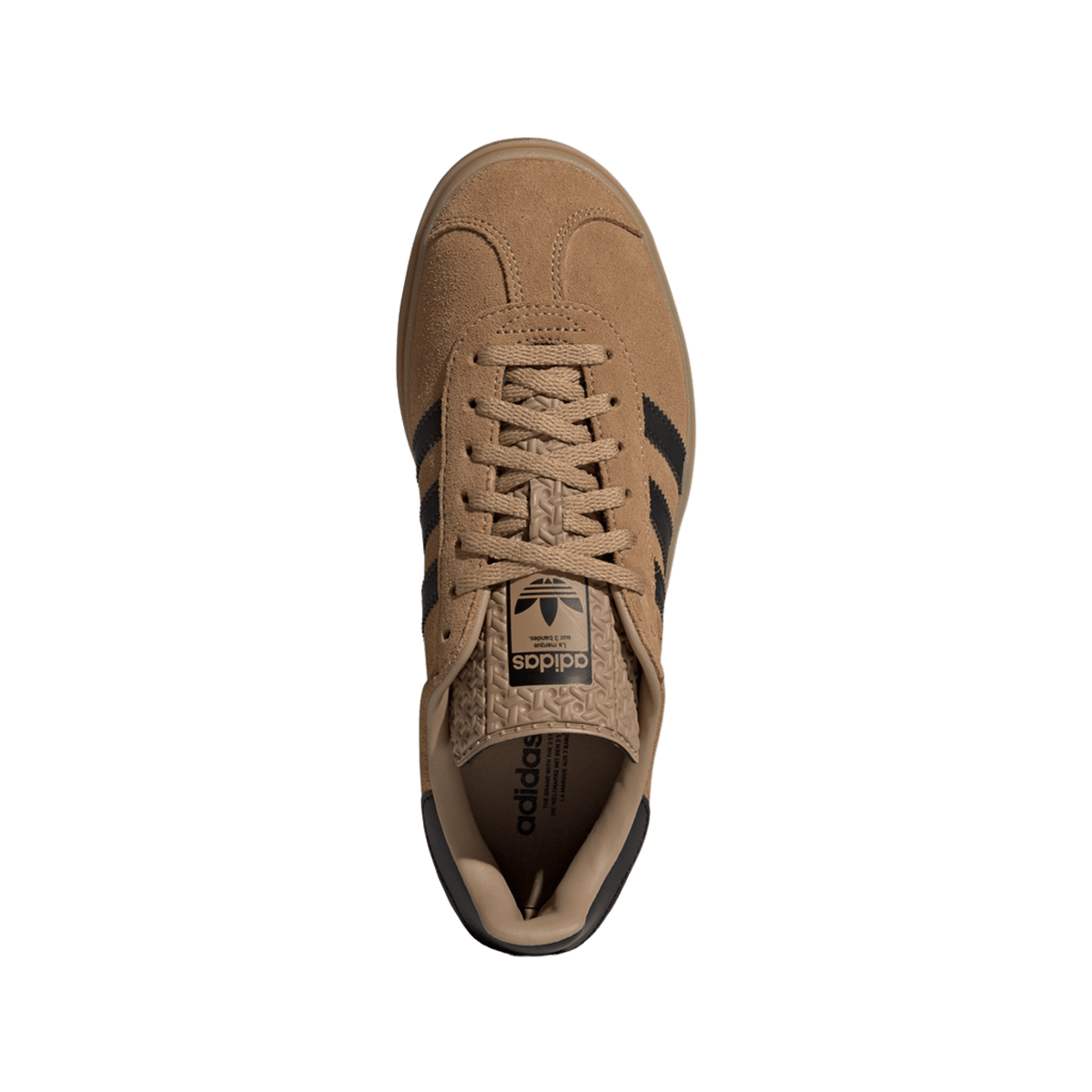 adidas Gazelle Bold Cardboard Black Gum (Women's)