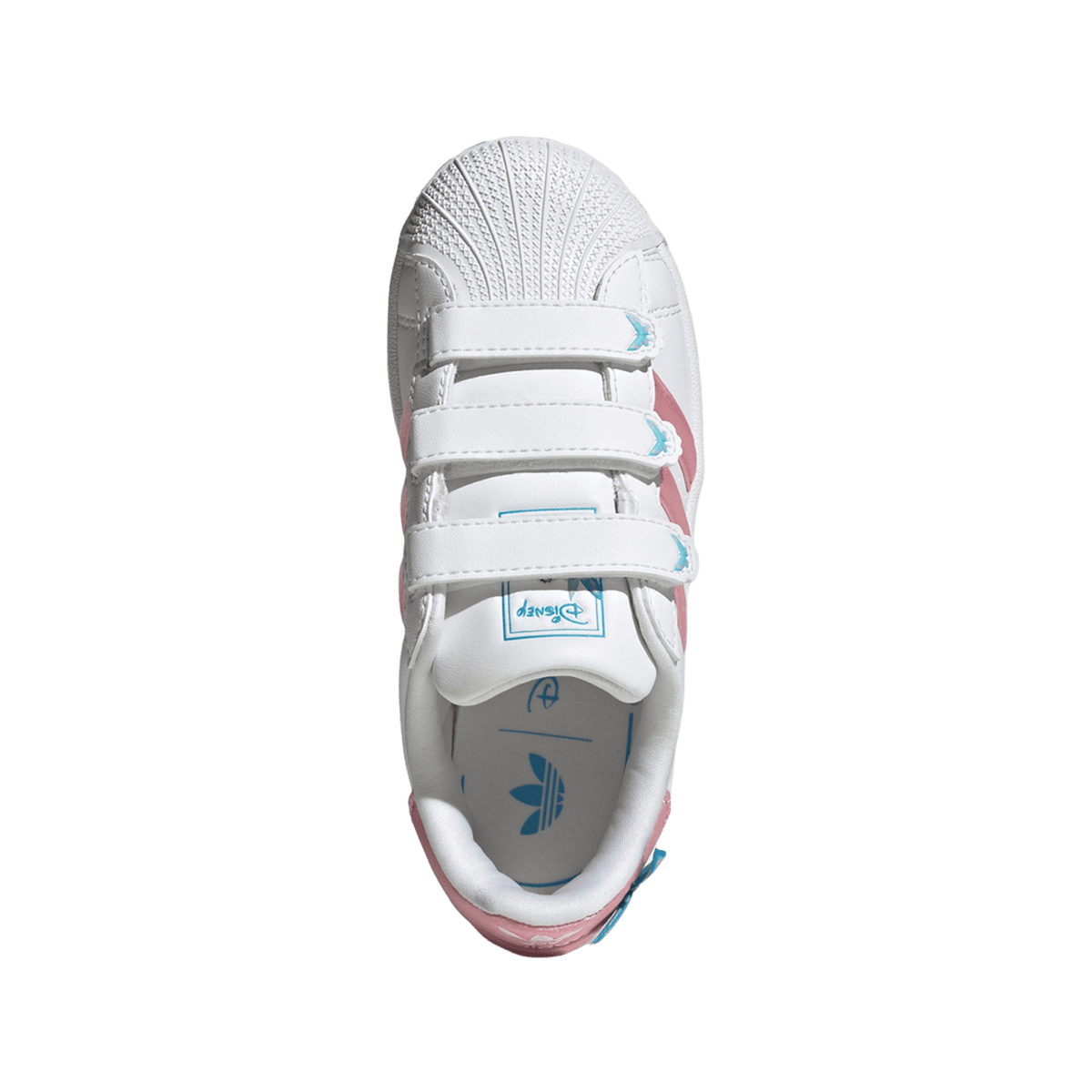 adidas Superstar II Comfort Closure Disney White Light Pink Aquamarine (PS)