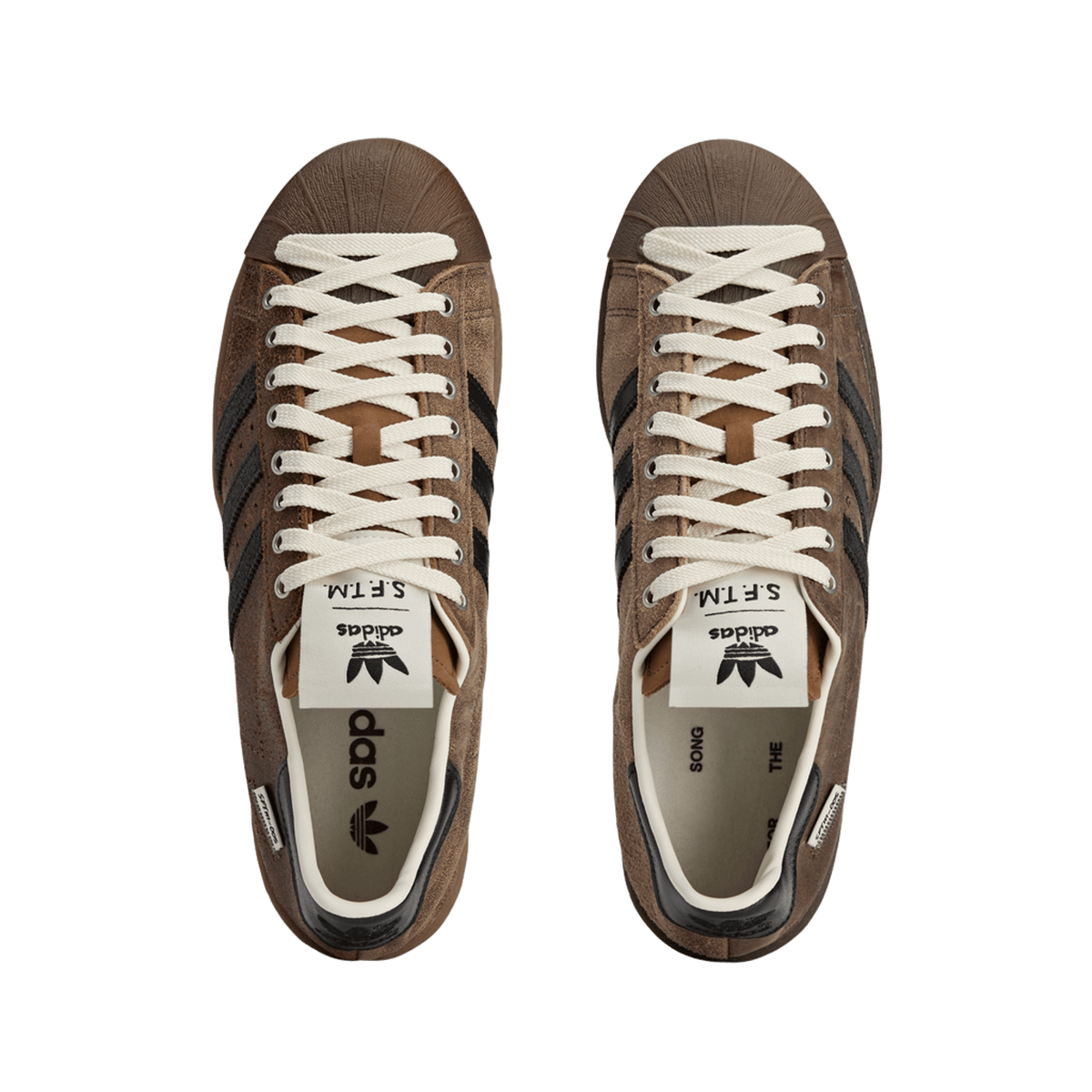 adidas Superstar Song for the Mute Brown Black | JR8043