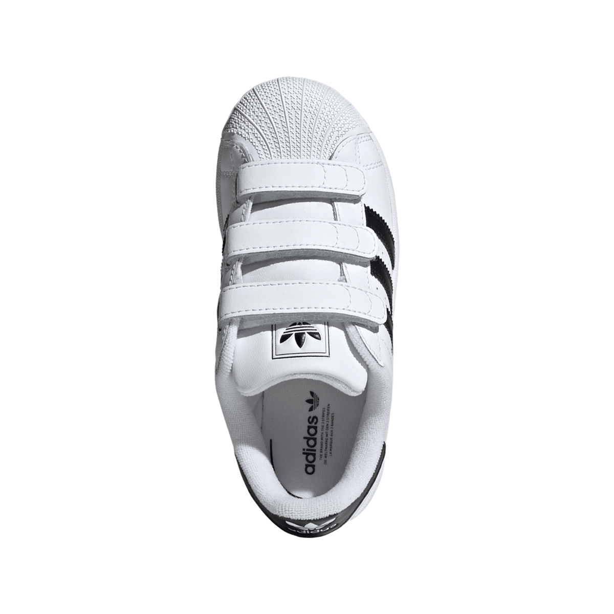 adidas Superstar II Comfort Closure Cloud White Core Black (PS)