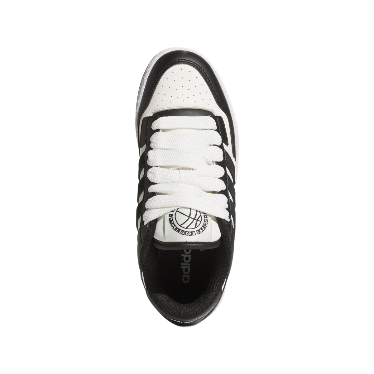 adidas Rapid Court Low Core Black Cloud White (GS)