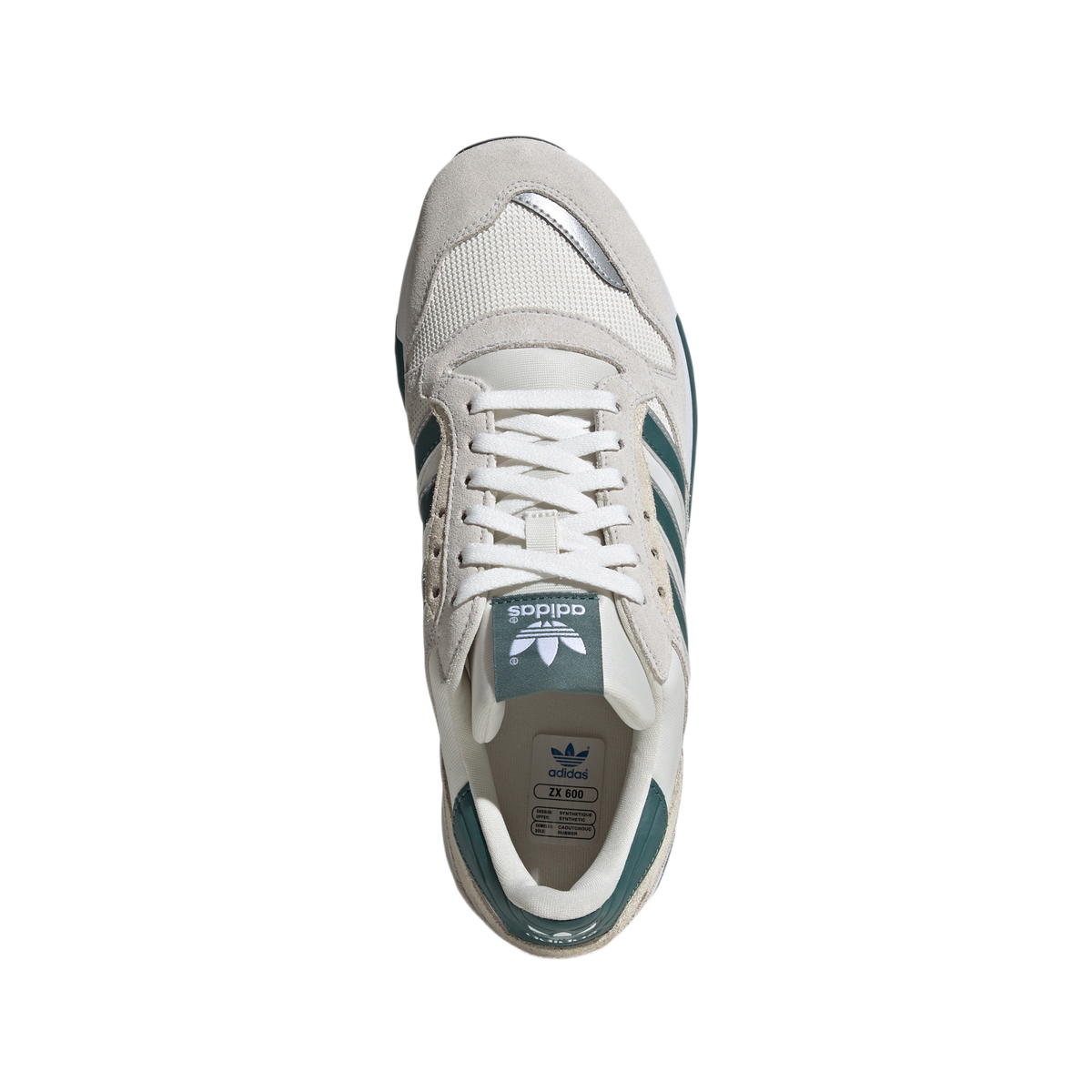 adidas ZX 600 Crystal White Preloved Teal Core White