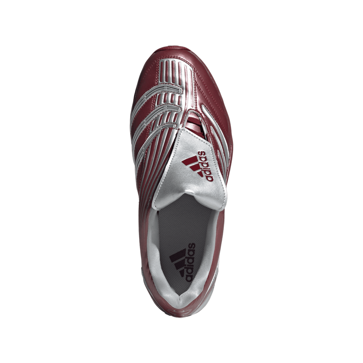 adidas Predator Megaride Burgundy Silver Metallic