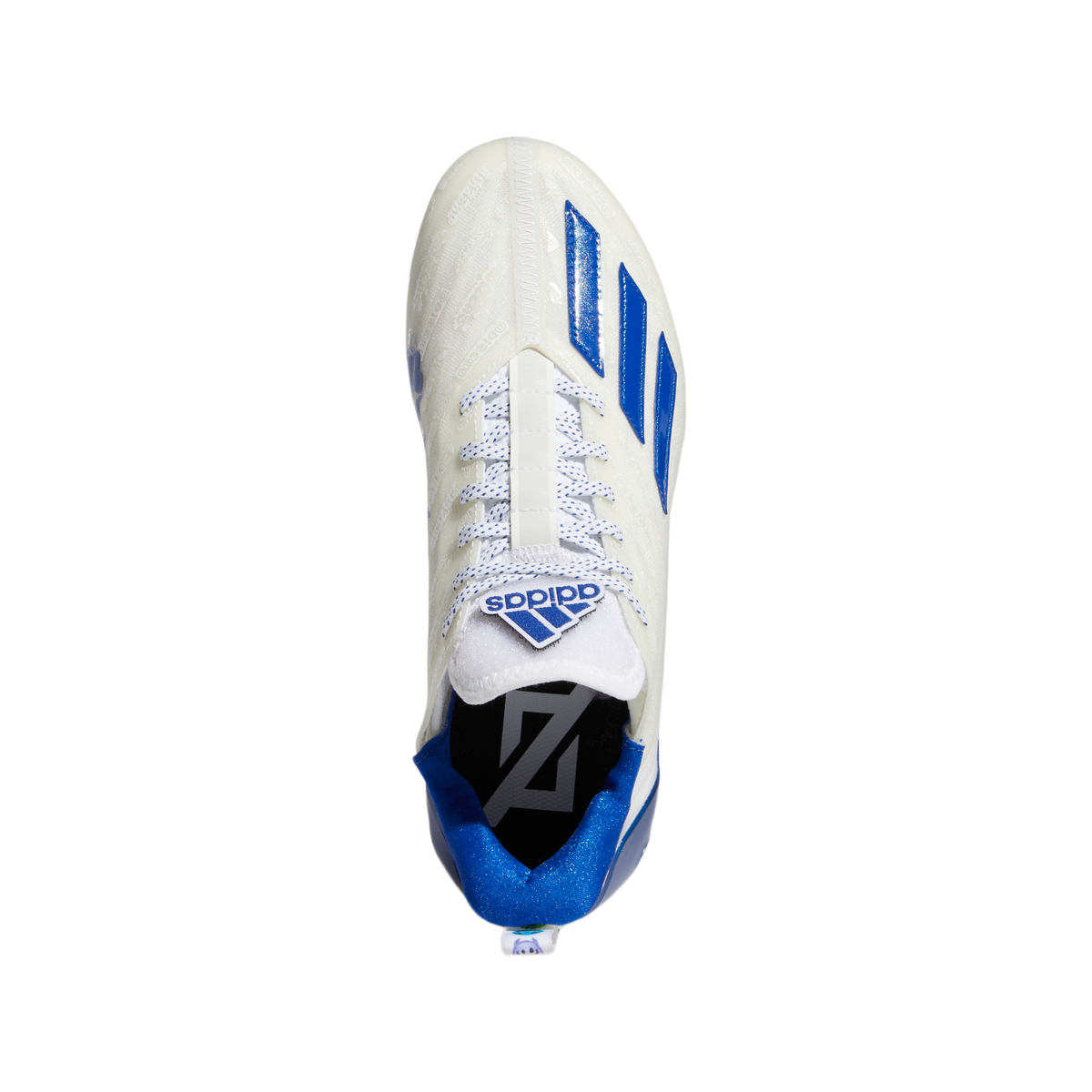 adidas Adizero Cleats White Royal Blue
