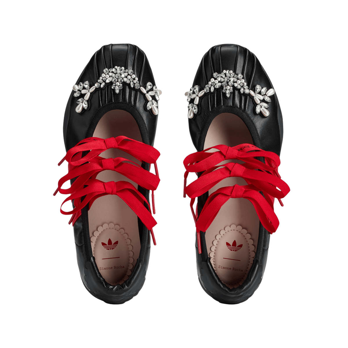 adidas Taekwondo Ballerina Simone Rocha Black Better Scarlet (Women's)