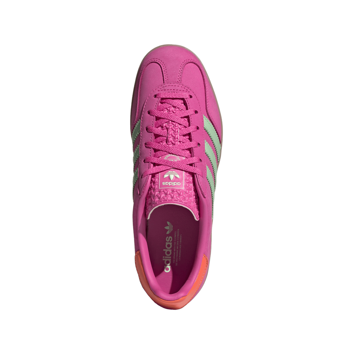 adidas Gazelle Indoor Semi Lucid Fuchsia Semi Green Spark Coral (Women's)