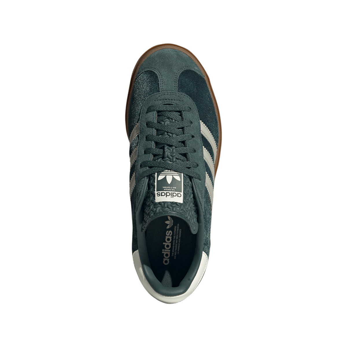 adidas Gazelle Bold Mineral Green Velvet (Women's)